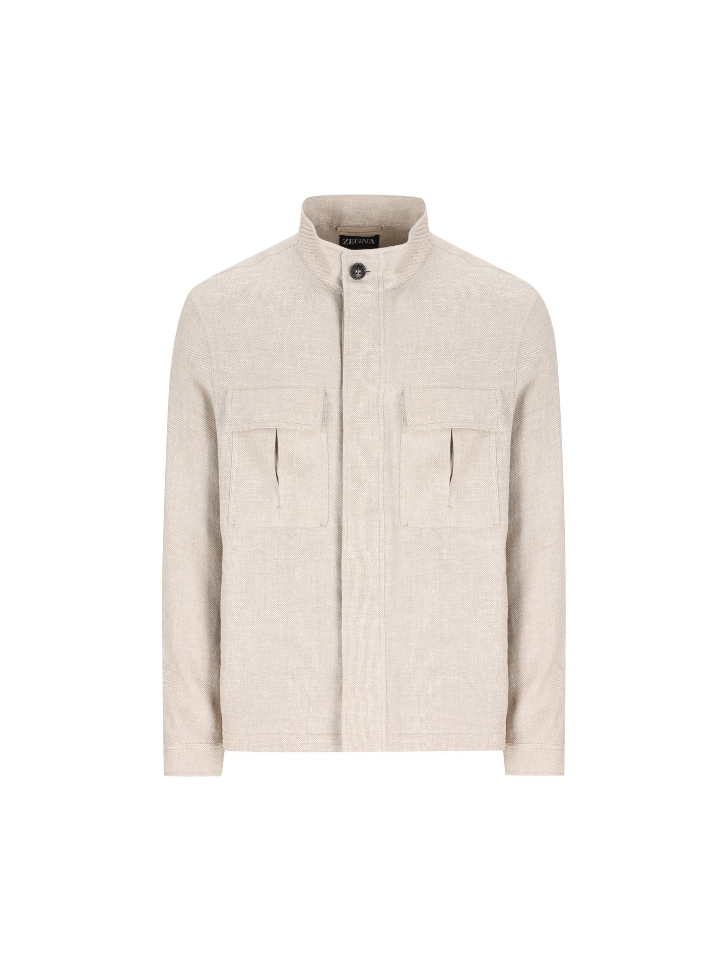 Giacca realizzata in misto cashmere e lino. UHT49A3 H526212 ZEGNA 