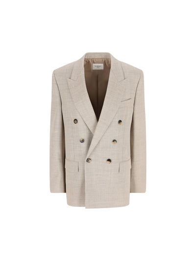 Giacca realizzata in lana vergine. 843367 Y5K172148 SAINT LAURENT 