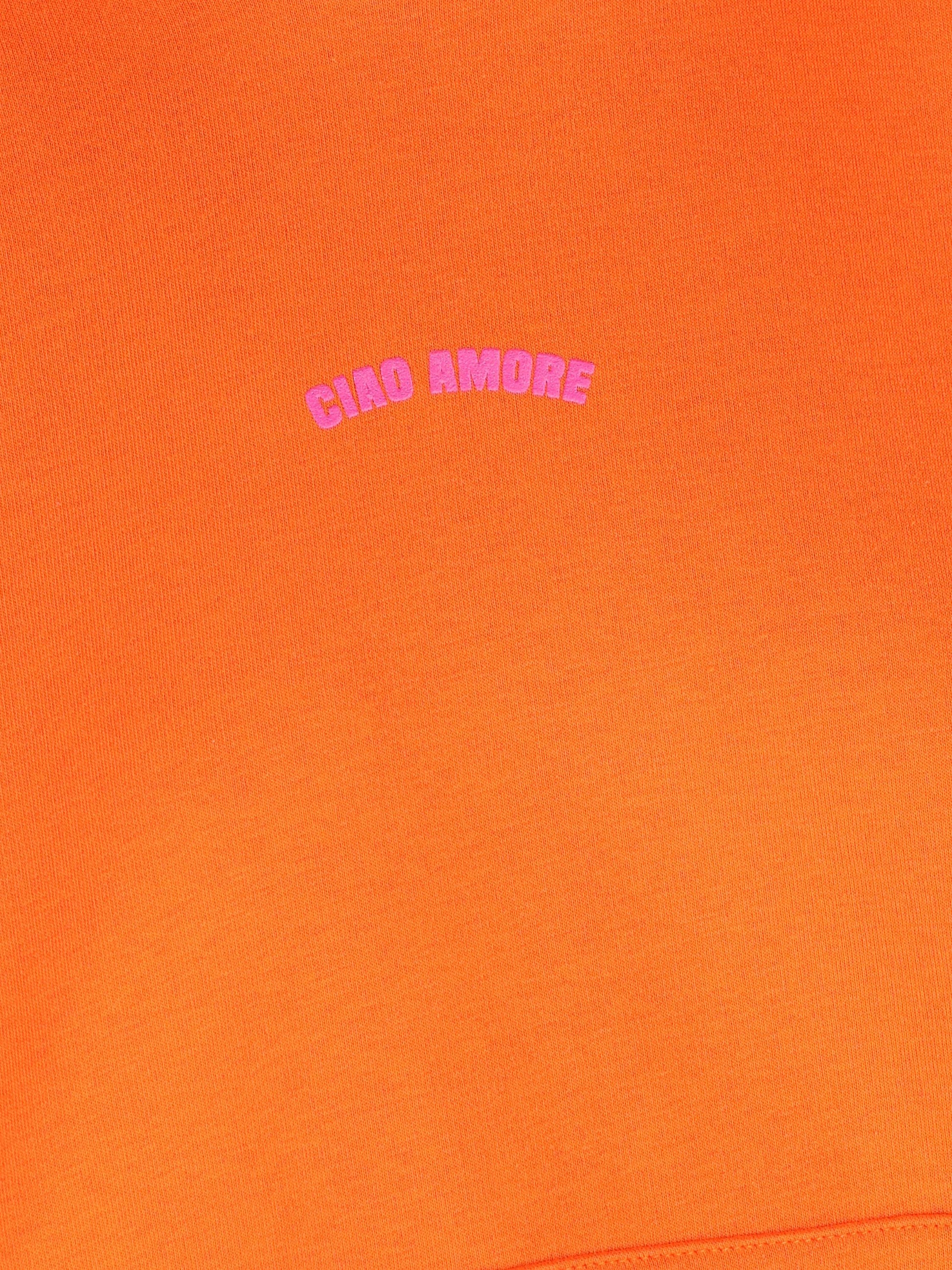 Felpa con cappuccio Ciao Amore Cortina Lover F25ET2322K 14 GIADA BENINCASA 