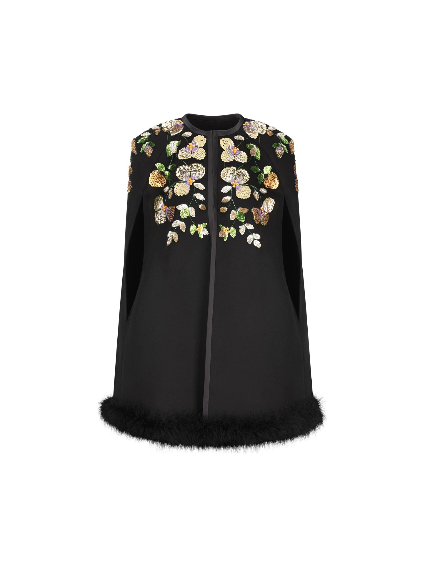 Mantella realizzata in lana vergine e cashmere. 8B3CG4Y56JA K92 VALENTINO GARAVANI 