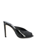 Sabot realizzate in pelle verniciata. BRIGITTE MULE100 PATBLACK JIMMY CHOO 