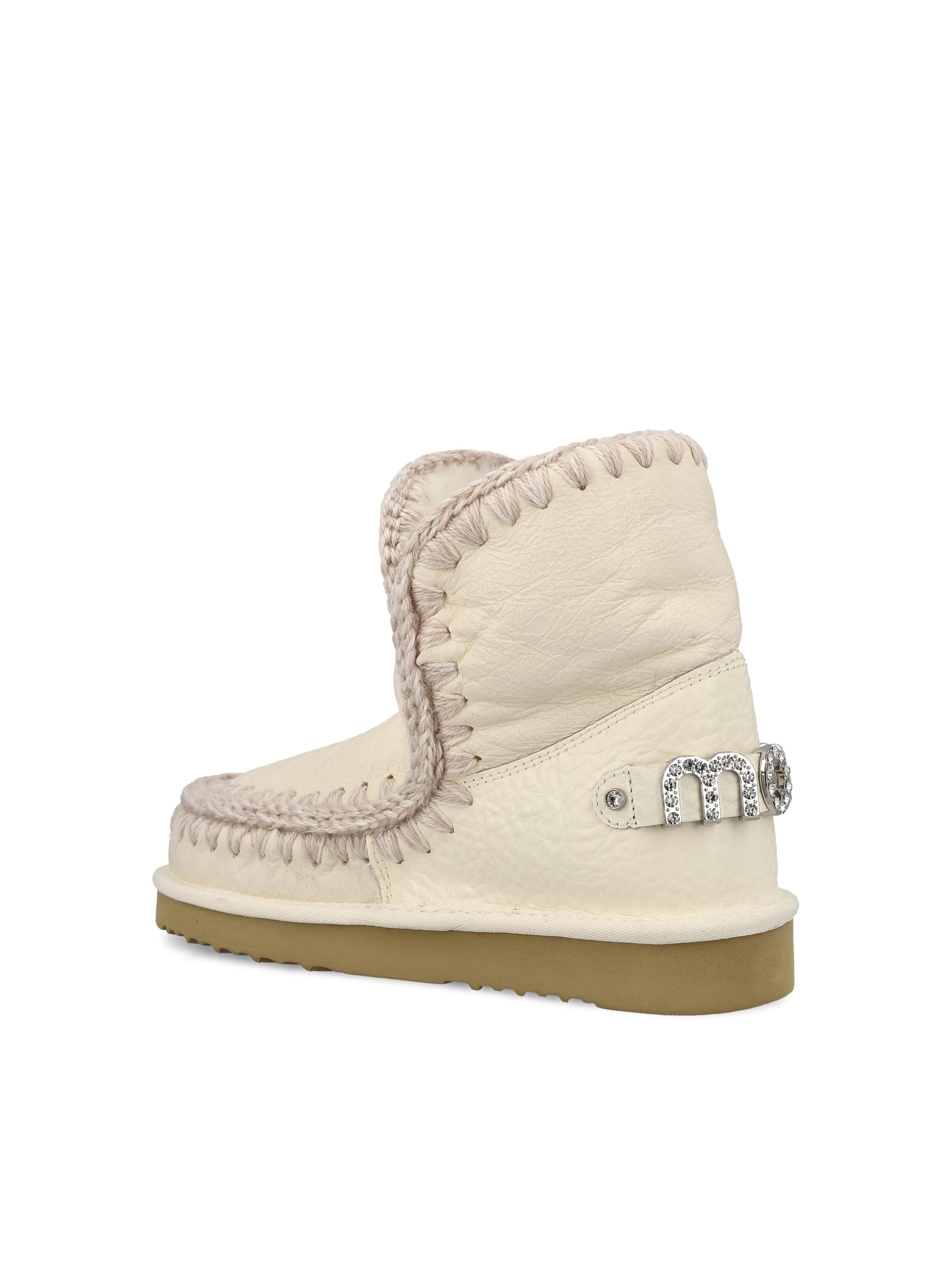 Stivali realizzati in pelle di montone. FW101036C WXWHI MOU 