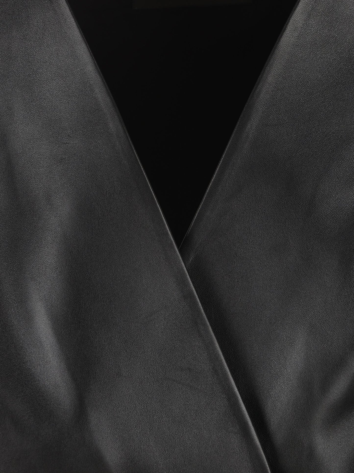 Giacca Avvolgente in pelle di agnello doppia liscia 871982 TUS111000 BALENCIAGA 