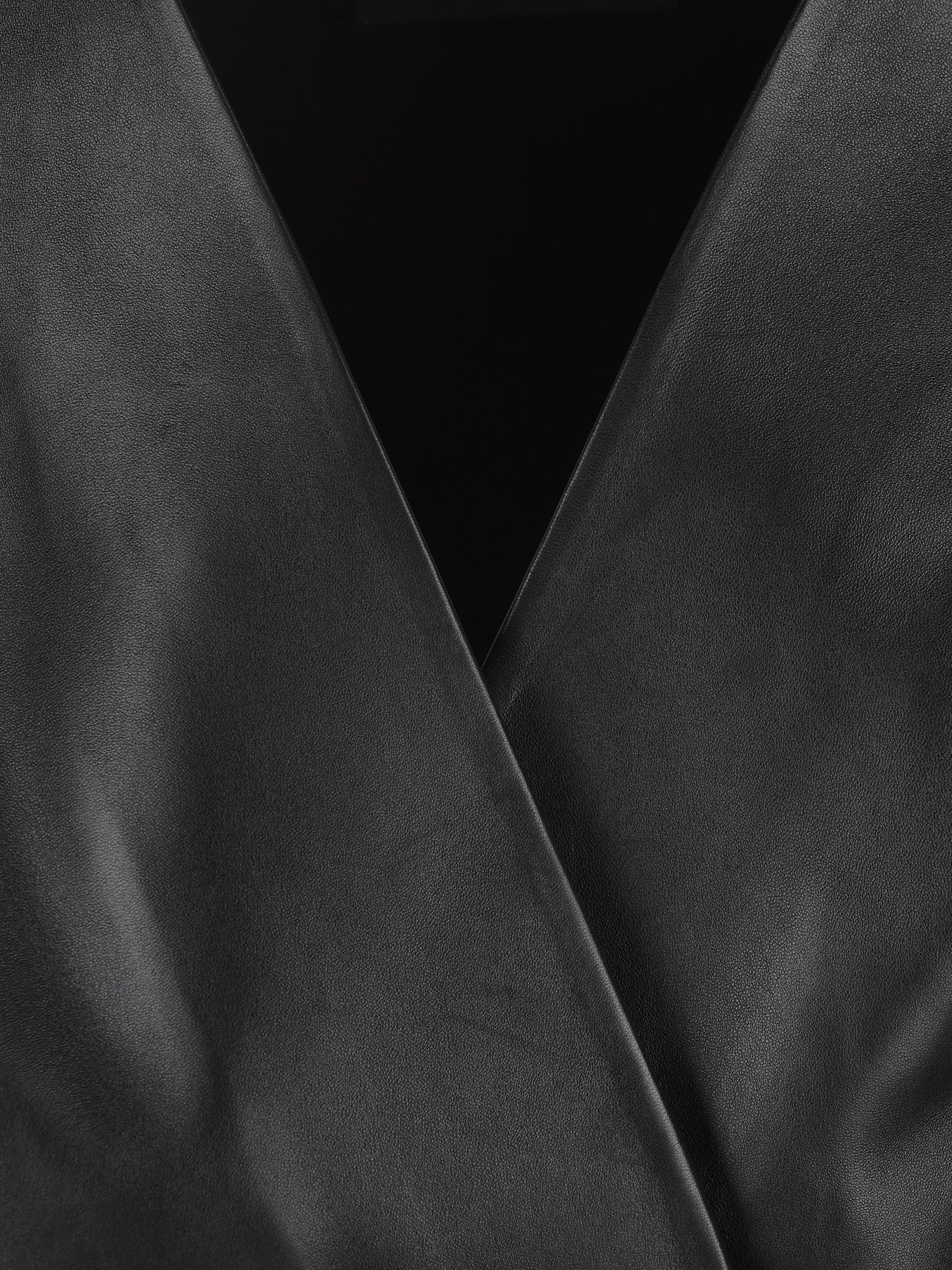 Giacca Avvolgente in pelle di agnello doppia liscia 871982 TUS111000 BALENCIAGA 