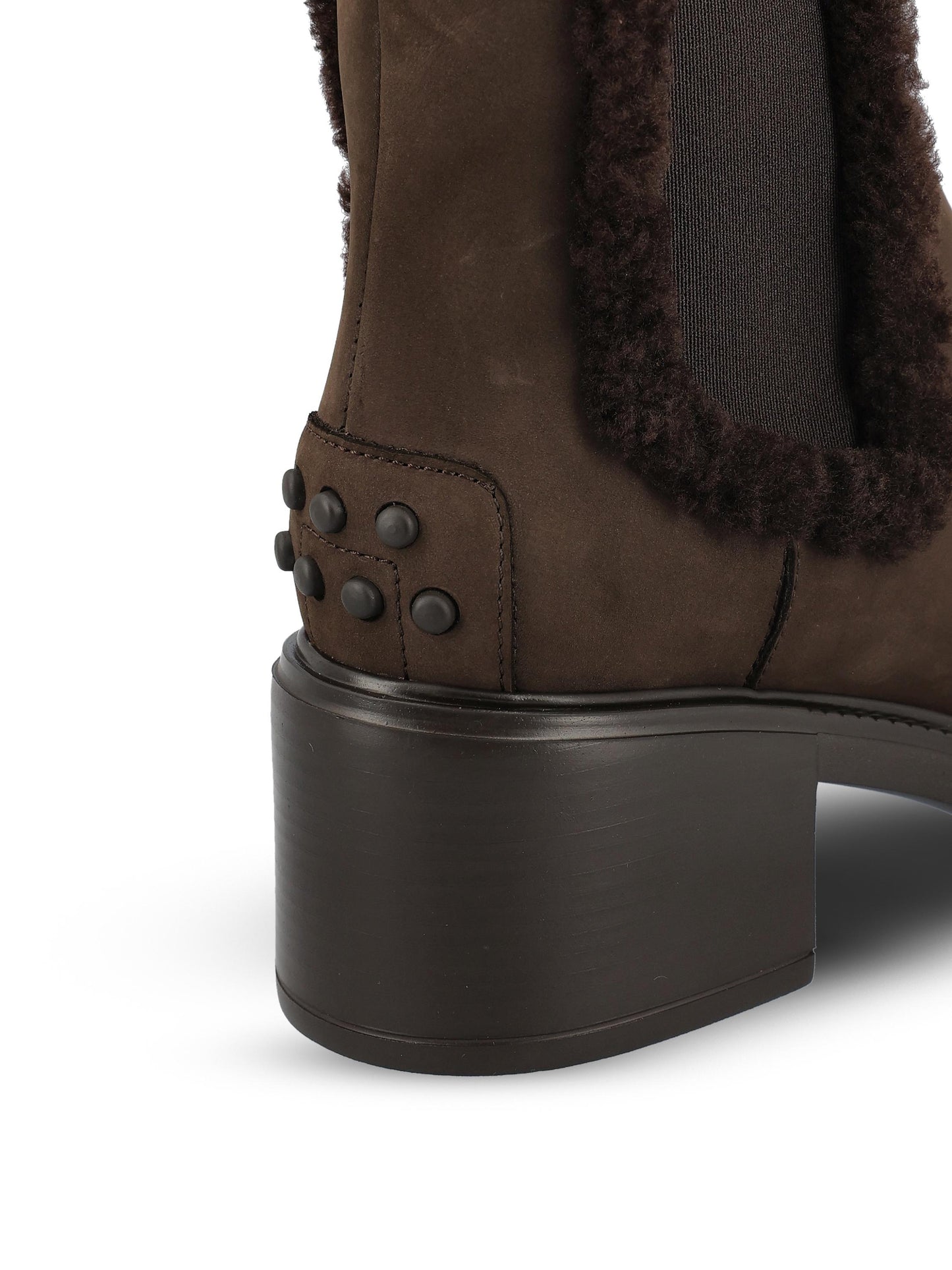 Stivaletto Chelsea in nabuk. XXW73L0JR30UQN 9Q20 TOD'S 