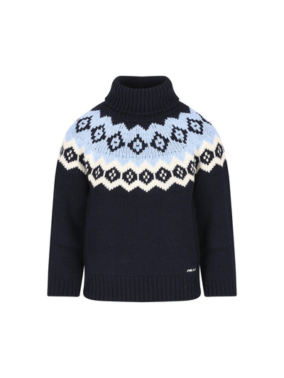 Maglia in lana vergine e cashmere P26574 18VZF067K PRADA 