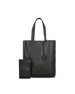 Borsa tote in pelle. 676657 CSU0N1000 SAINT LAURENT 