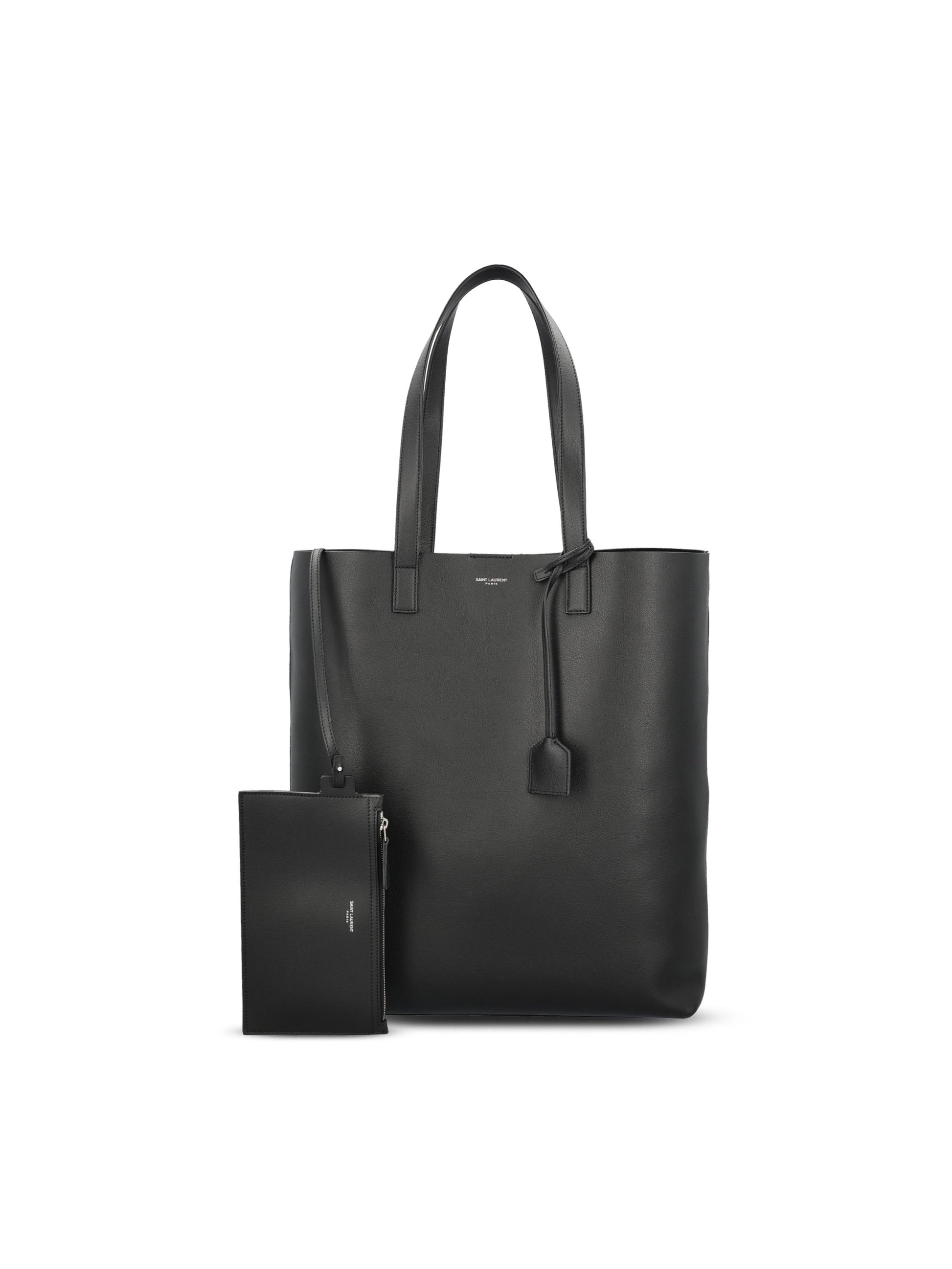 Borsa tote in pelle. 676657 CSU0N1000 SAINT LAURENT 