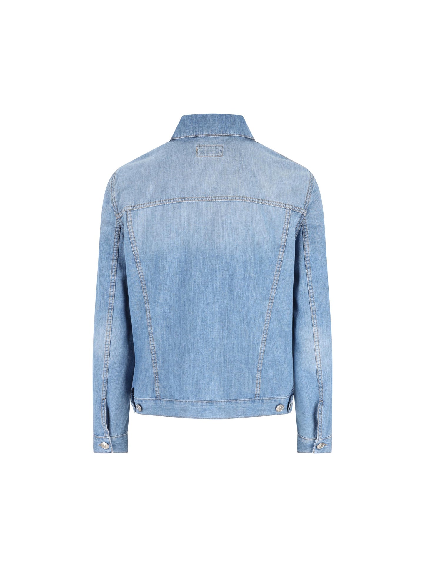 Giubbino quattro tasche in denim leggero Old ME6456909 C1470 BRUNELLO CUCINELLI 