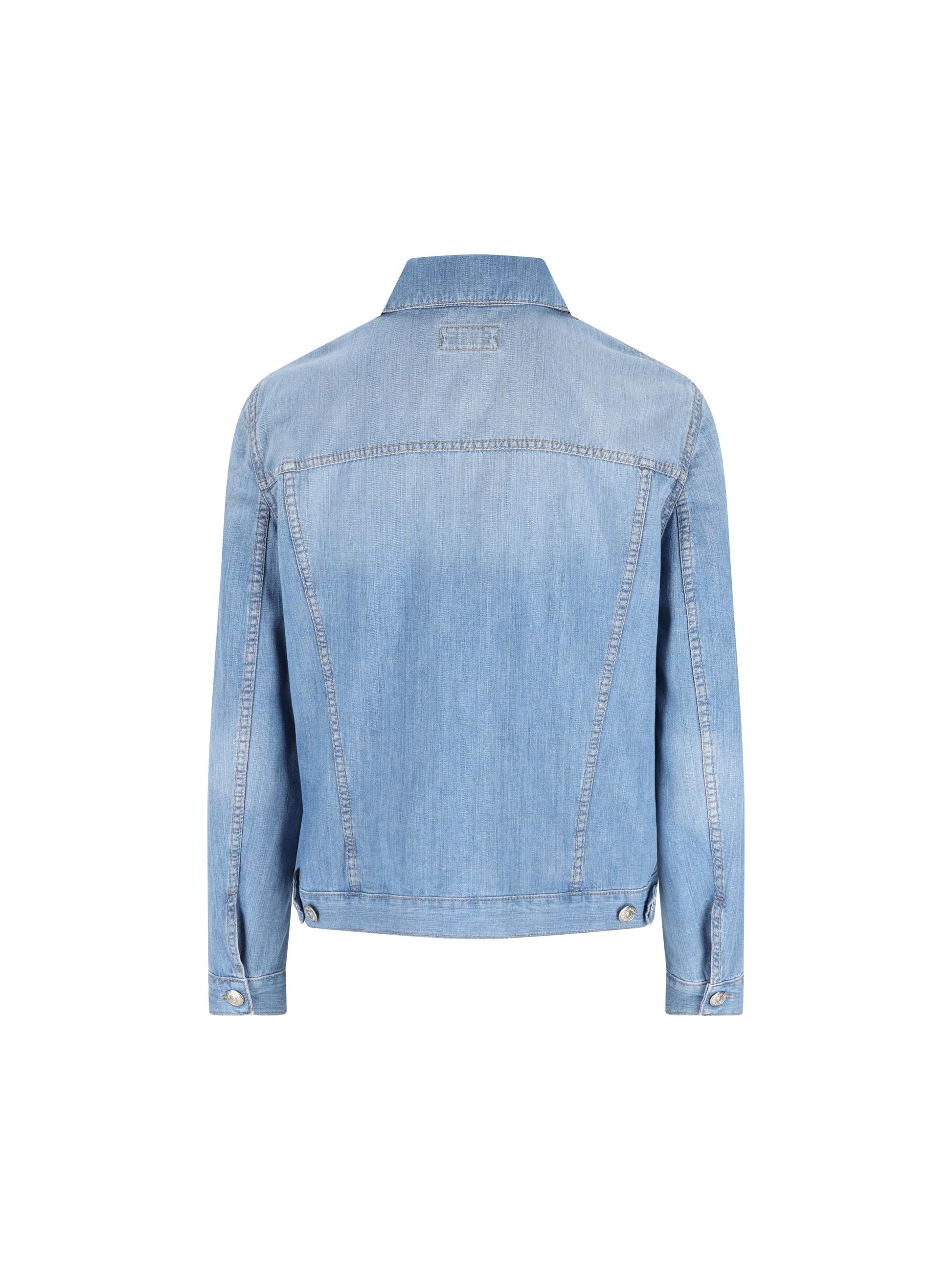 Giubbino quattro tasche in denim leggero Old ME6456909 C1470 BRUNELLO CUCINELLI 