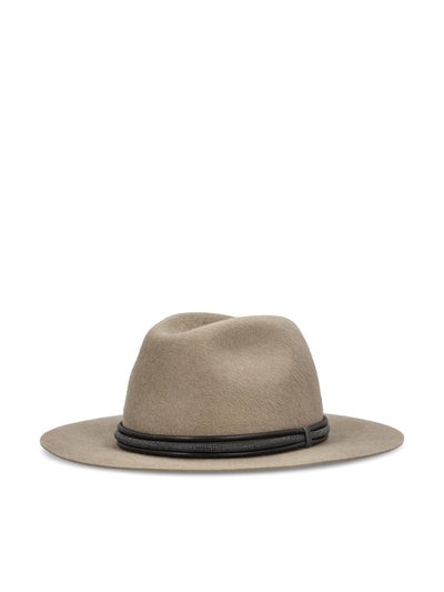 Cappello realizzato in feltro. MCAP90032 CKD38 BRUNELLO CUCINELLI 