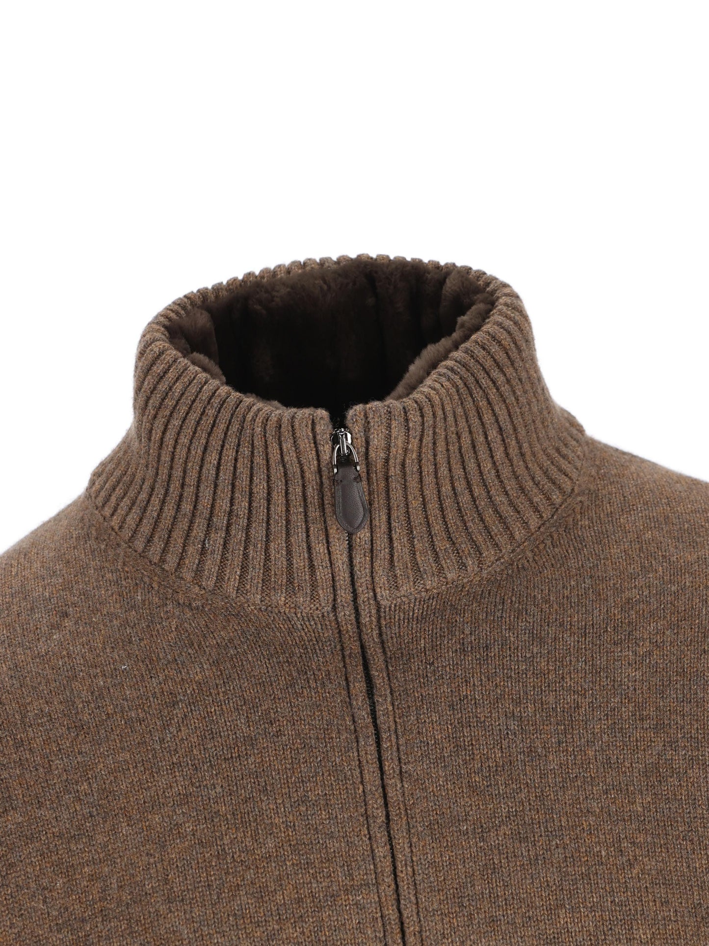 Bomber realizzato in baby cashmere. FAP3131 H10W LORO PIANA 