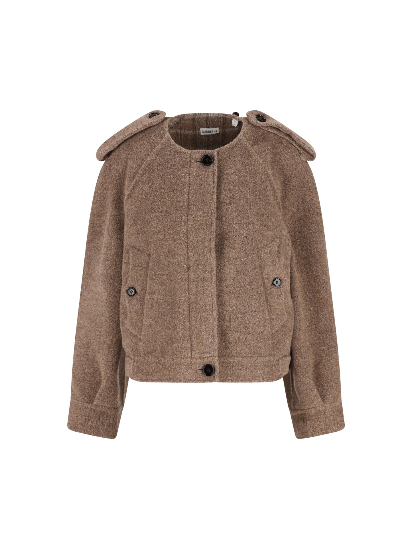 Giacca realizzata in misto lana. 8114465 C3822 BURBERRY 