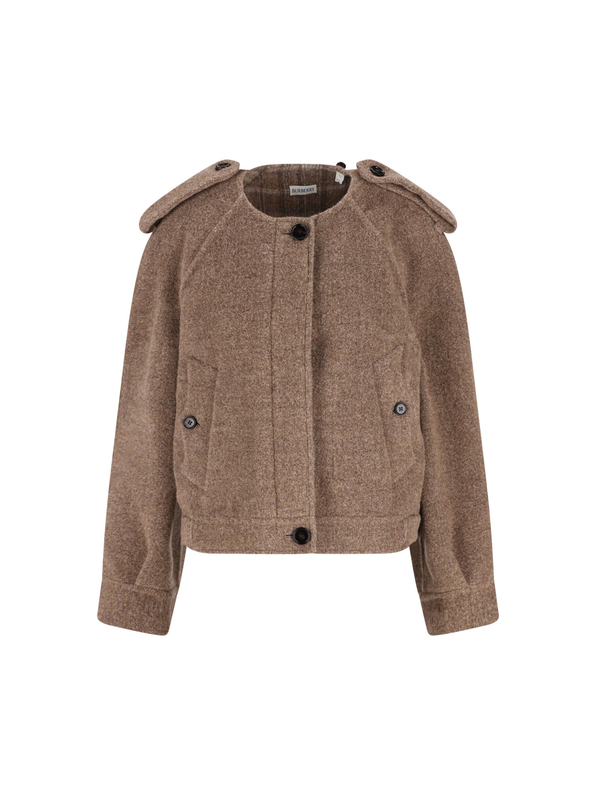 Giacca realizzata in misto lana. 8114465 C3822 BURBERRY 