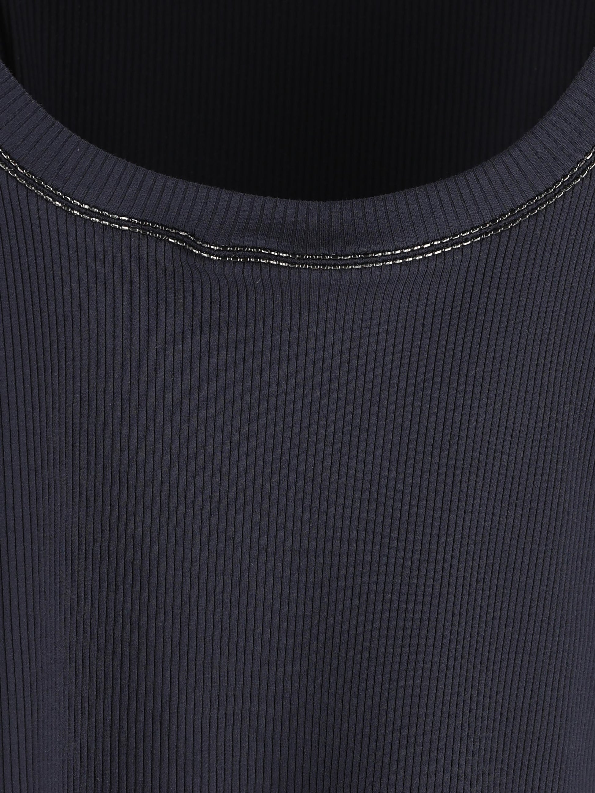 Top realizzato in cotone ed elastan. MG902BW710 C4224 BRUNELLO CUCINELLI 
