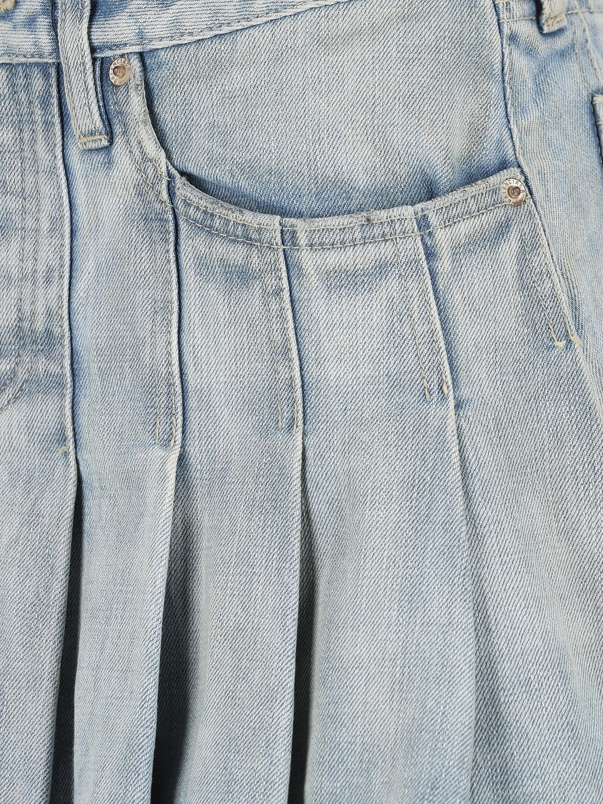 Gonna realizzata in denim di cotone. 838711 TSWB94200 BALENCIAGA 