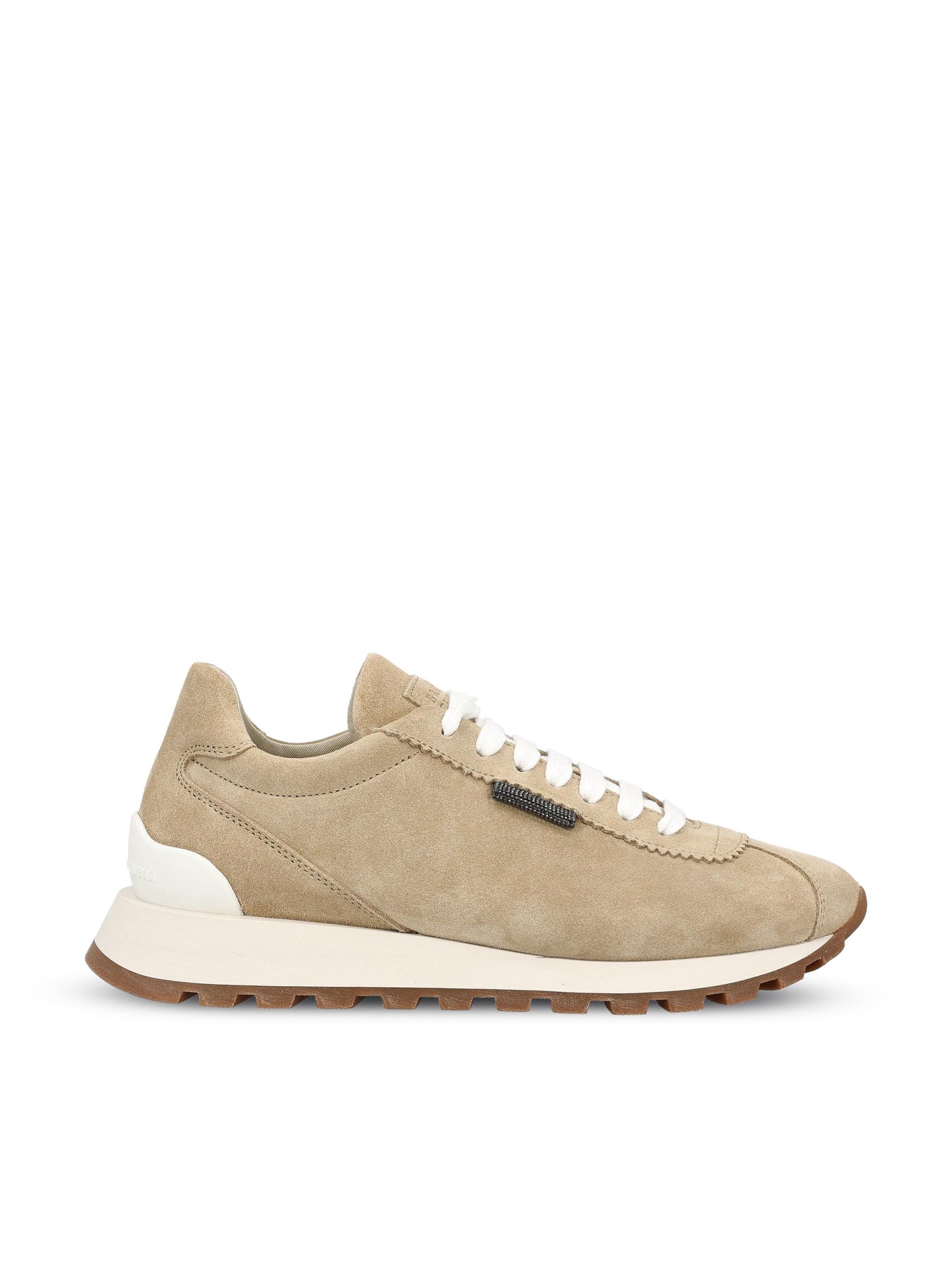 Sneakers in pelle scamosciata. MZSFG2110 C4180 BRUNELLO CUCINELLI 