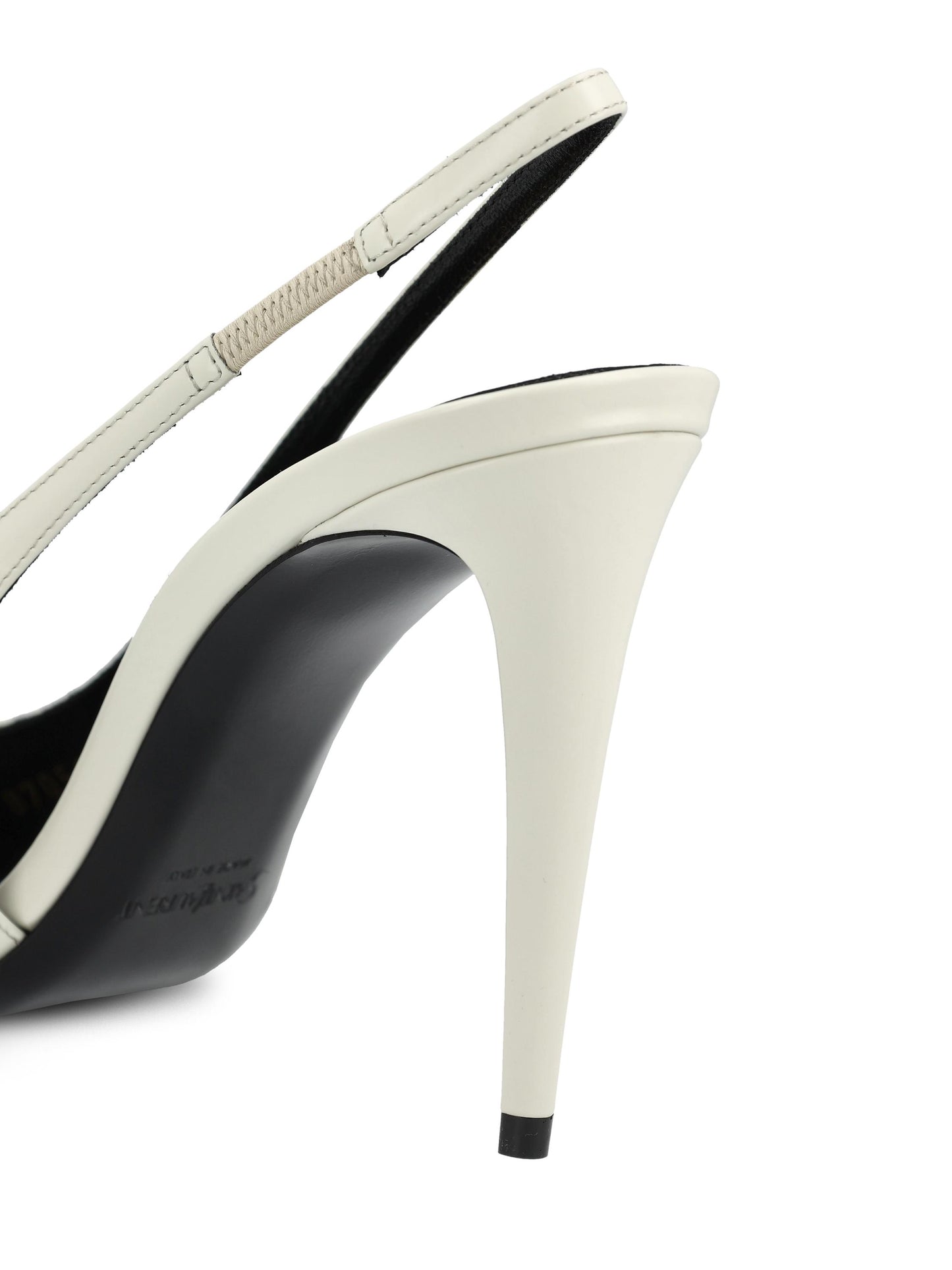 Décolleté in pelle. 870505 AAF299014 SAINT LAURENT 