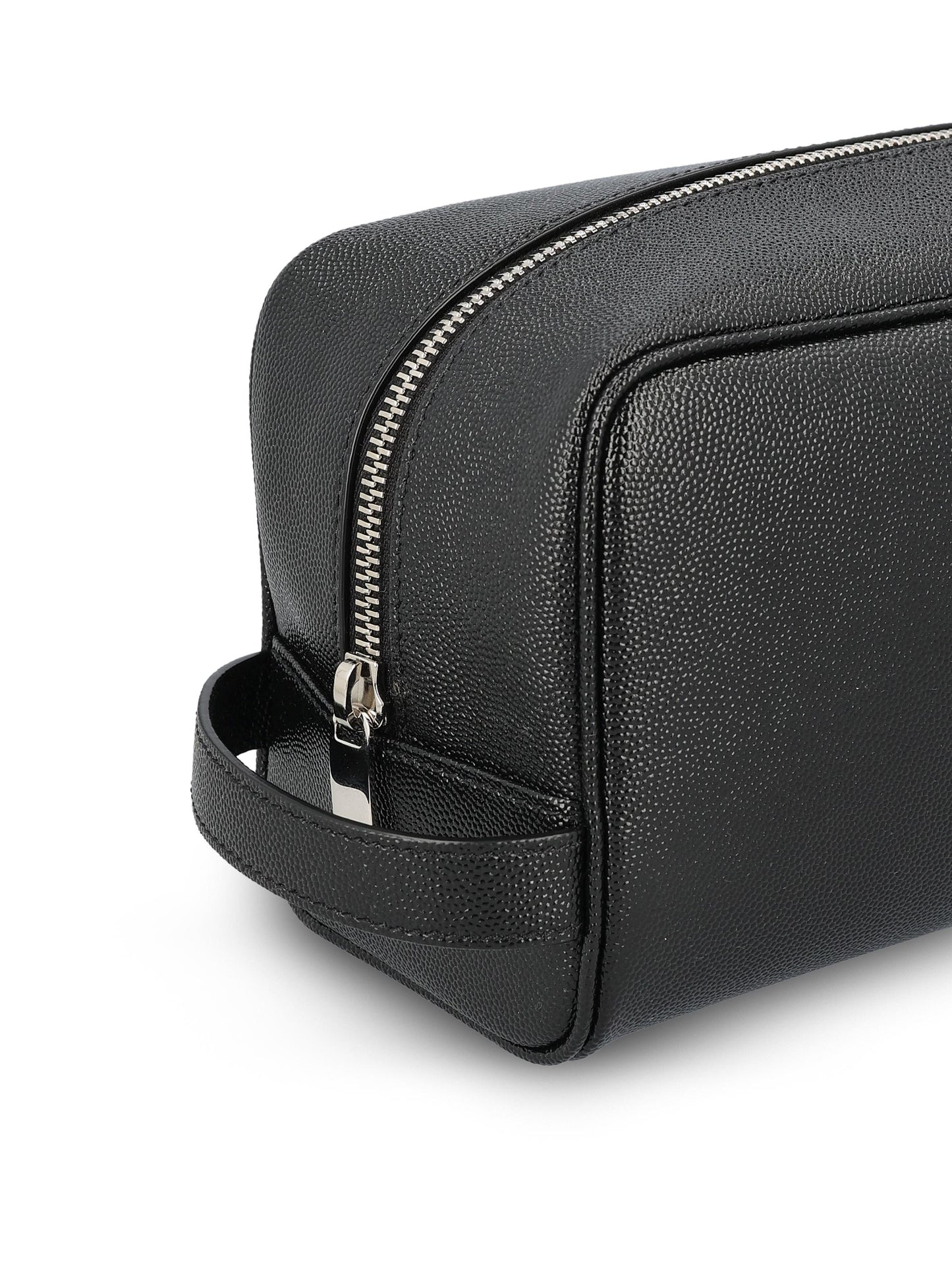 Beauty Case in Pelle Goffrata Grain de Poudre 609347 1GF0N1000 SAINT LAURENT 