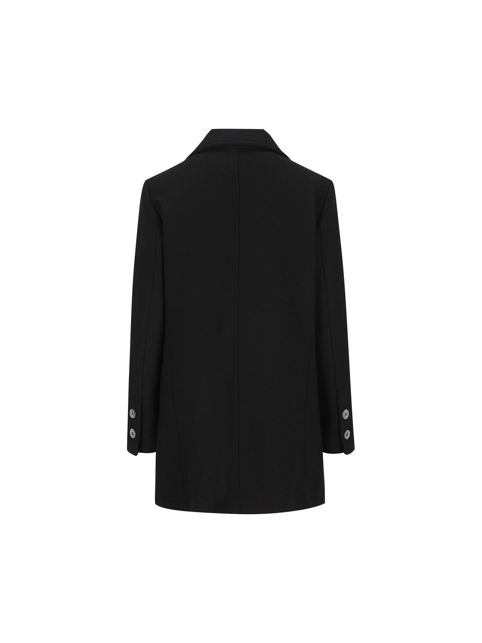 Cappotto realizzato in lana e poliammide. 38320019 TB CAMPLIN 
