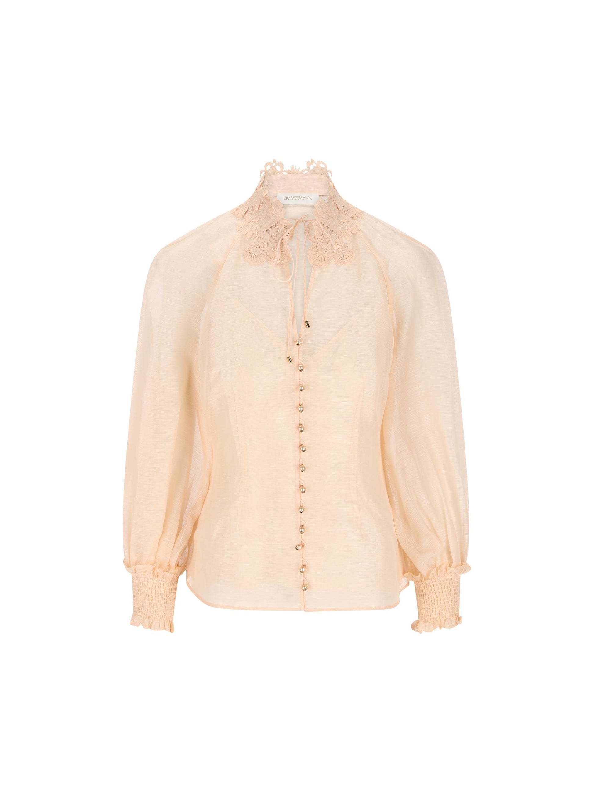 Camicia realizzata in misto seta e lino. 7121TC261 PEH ZIMMERMANN 