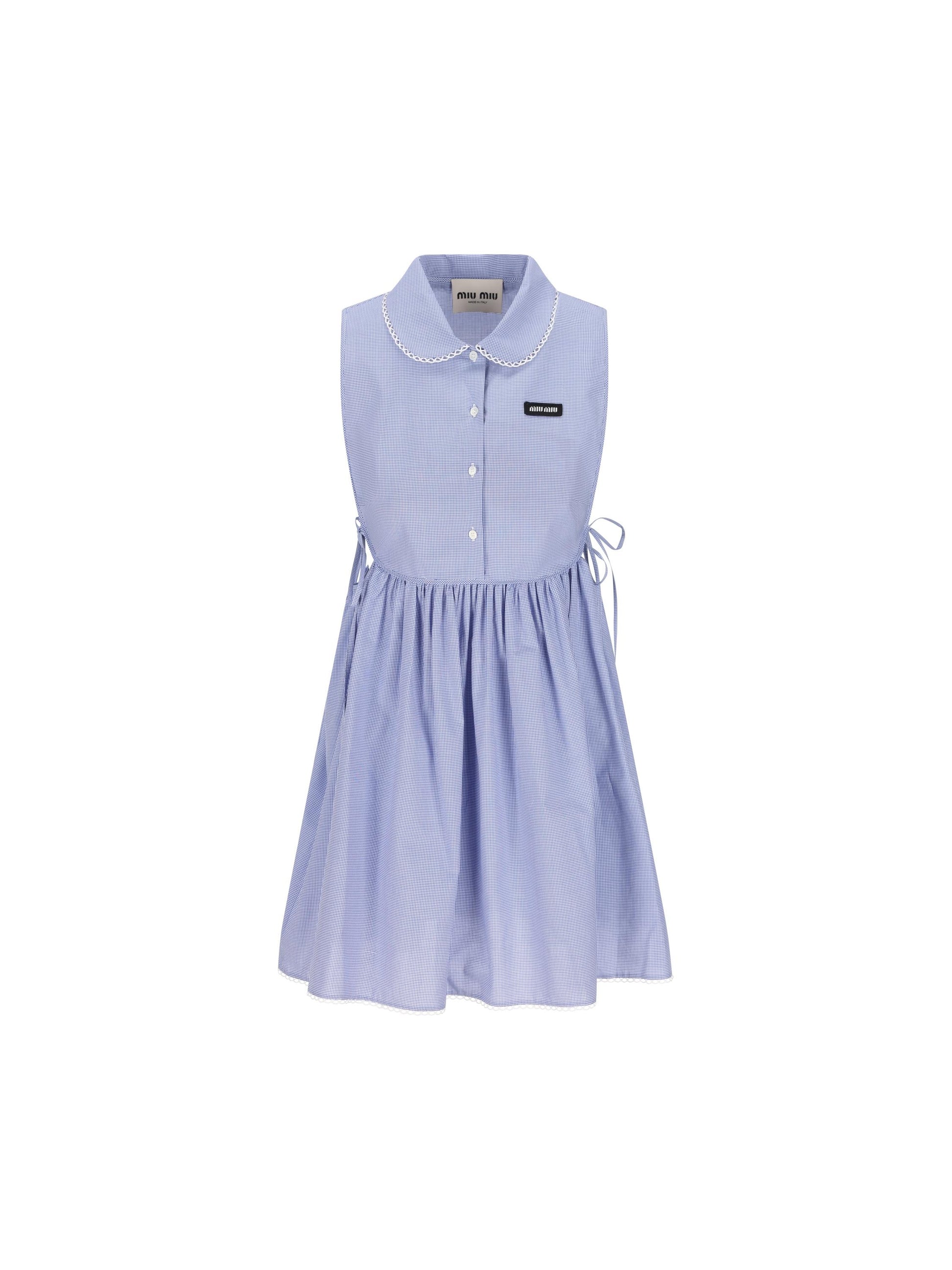 Abito realizzato in cotone. MF6203 187GF0AZ1 MIU MIU 