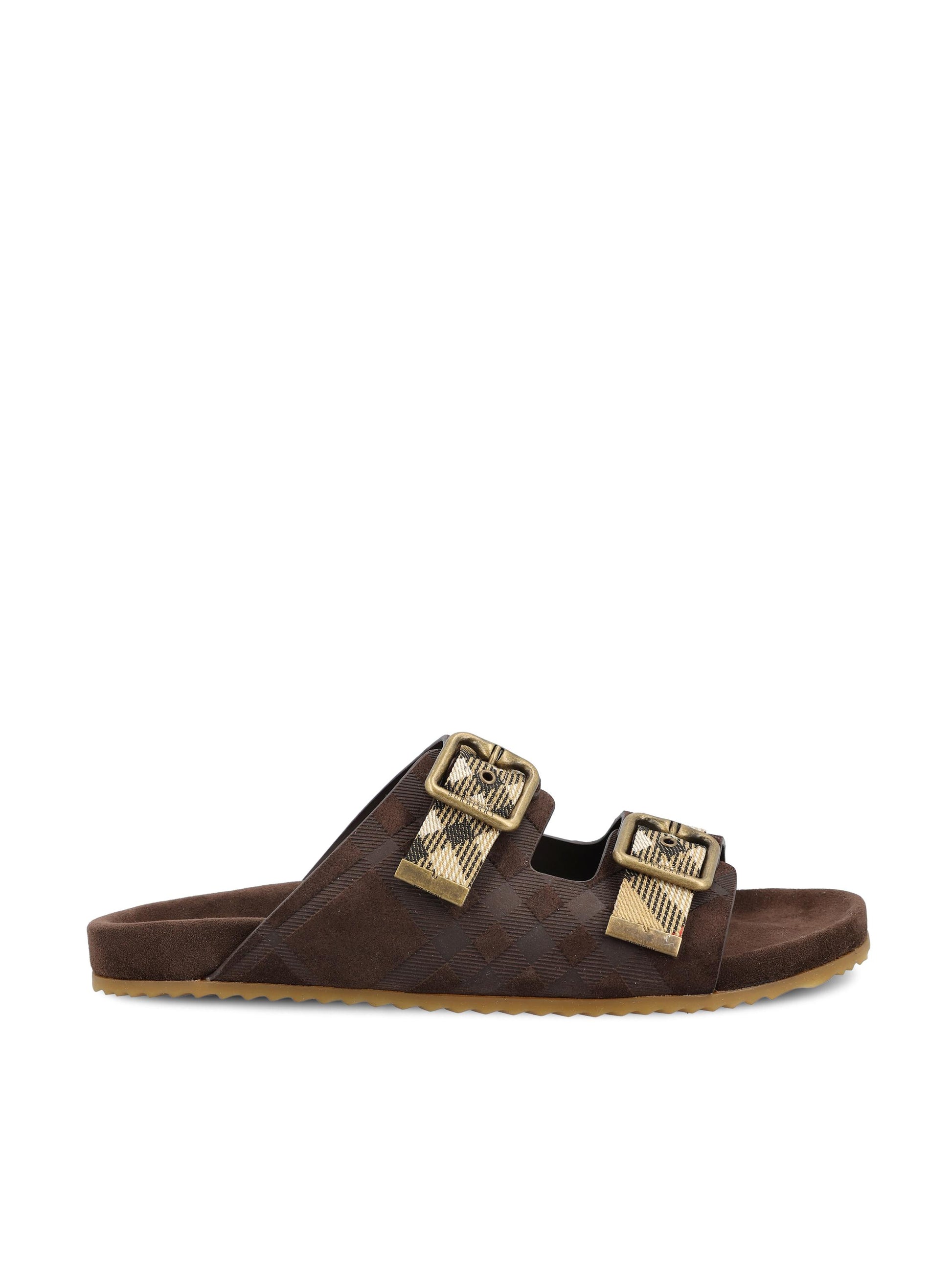 Sandali realizzati in pelle di vitello scamosciata. 8118887 C1170 BURBERRY 