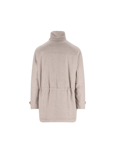 Cappotto realizzato in cashmere. MT4016390 C2421 BRUNELLO CUCINELLI 