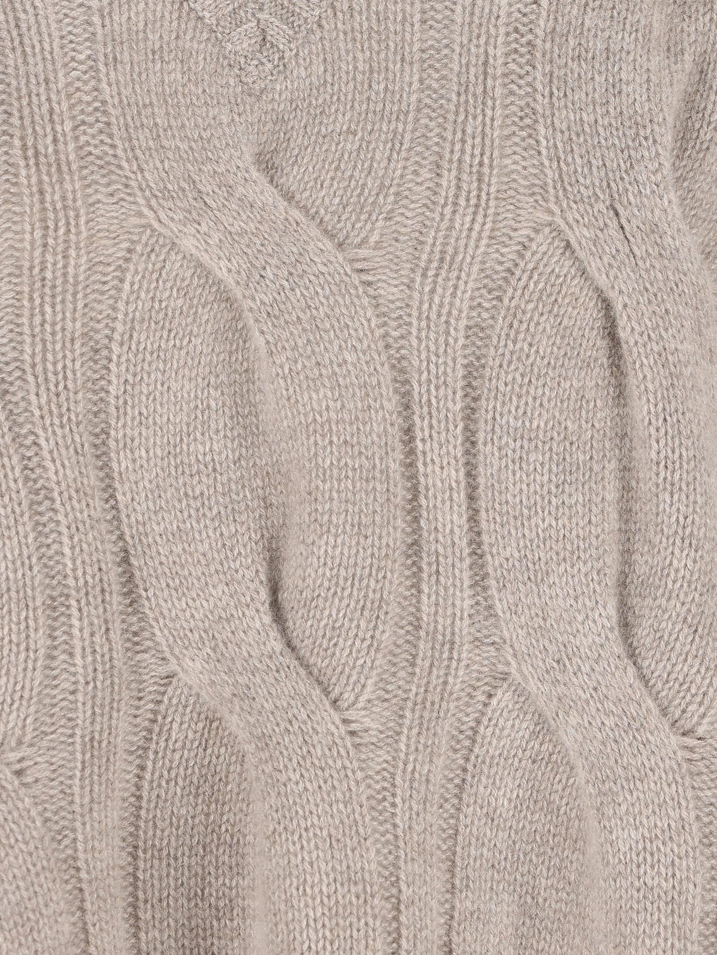 Maglia in cashmere con lavorazione trecce. 4330A 2016 ALPHA STUDIO 