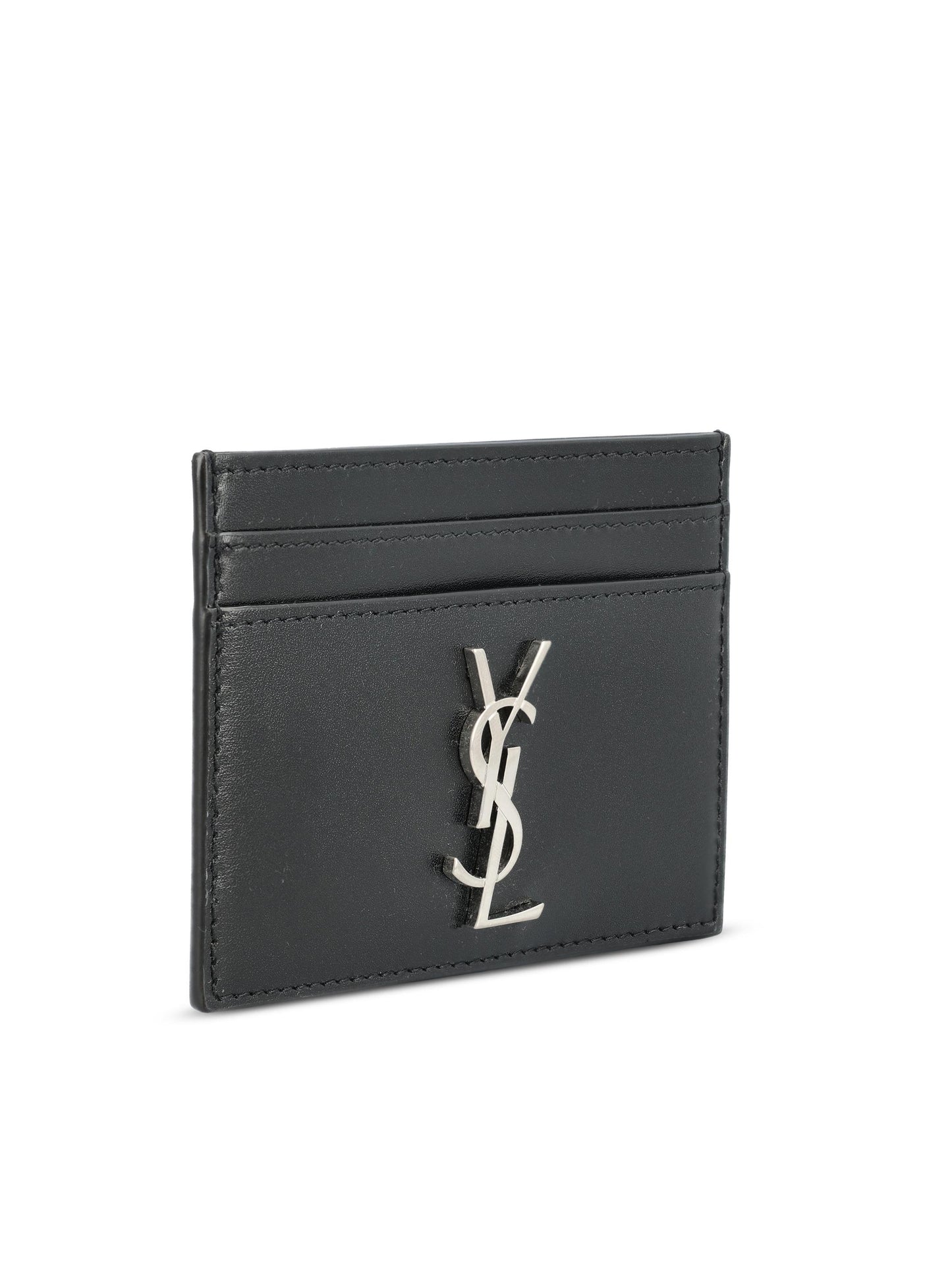 Porta carte in pelle. 485631 0SX0E1000 SAINT LAURENT 