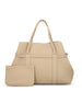 Ghiera Shopper Large in pelle di vitello. FAO7463 D0TZ LORO PIANA 