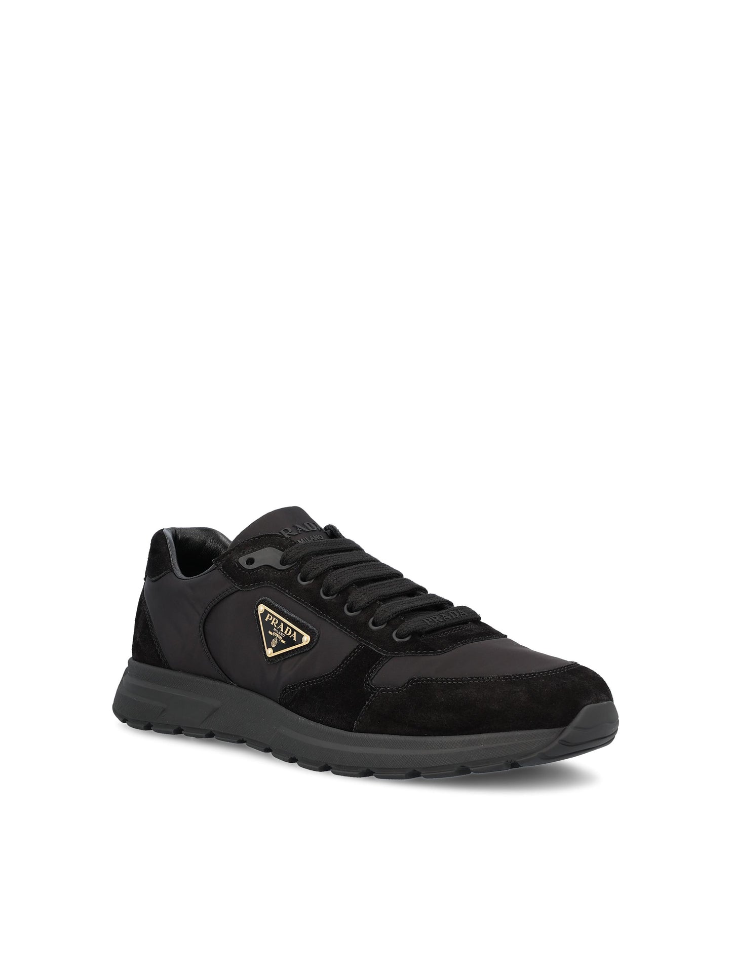 Sneakers in re-nylon e pelle scamosciata. 2EE436 D7CF0002 PRADA 