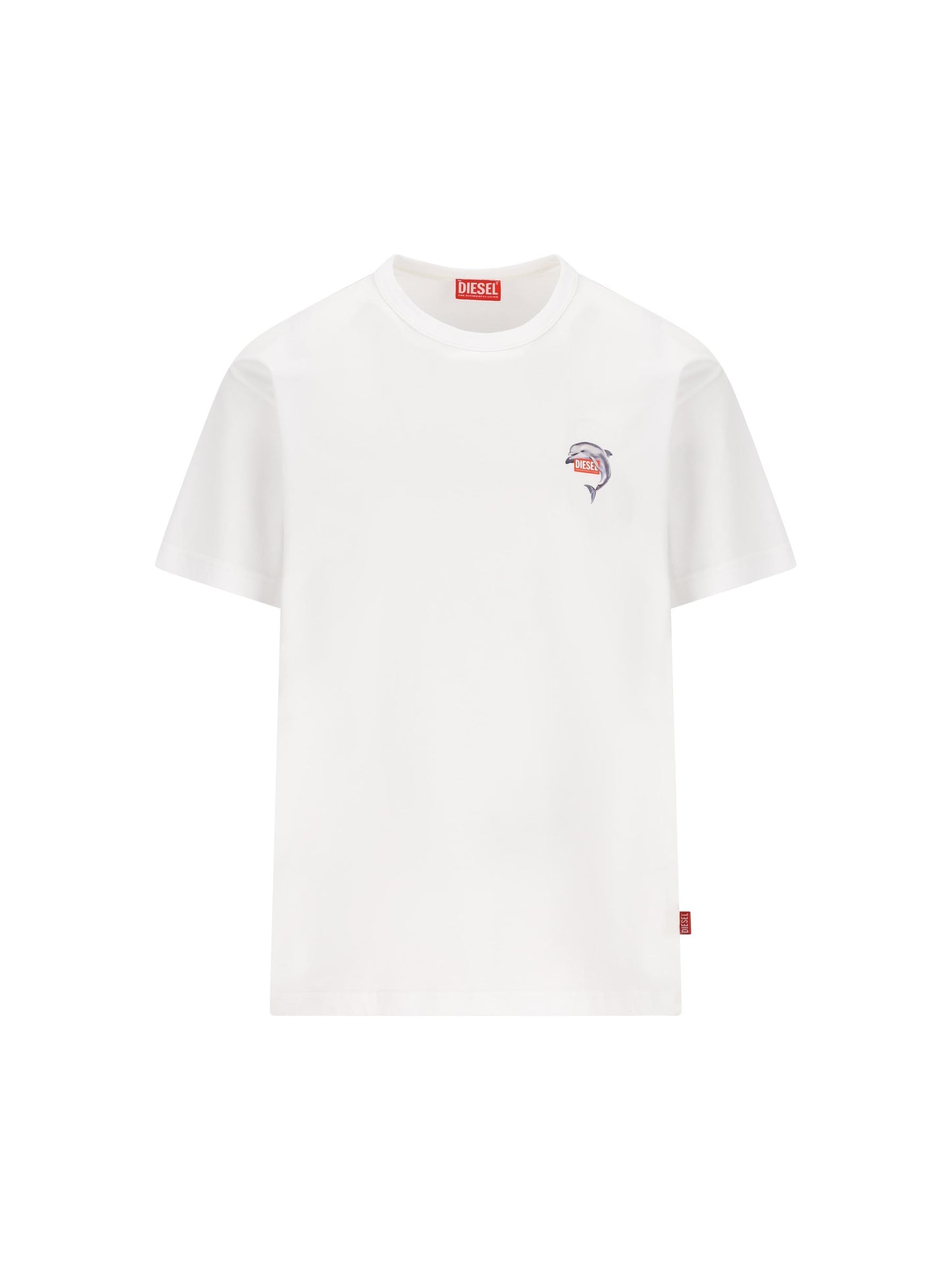 T-Shirt realizzata in cotone. A21652 0PLAT100 DIESEL 