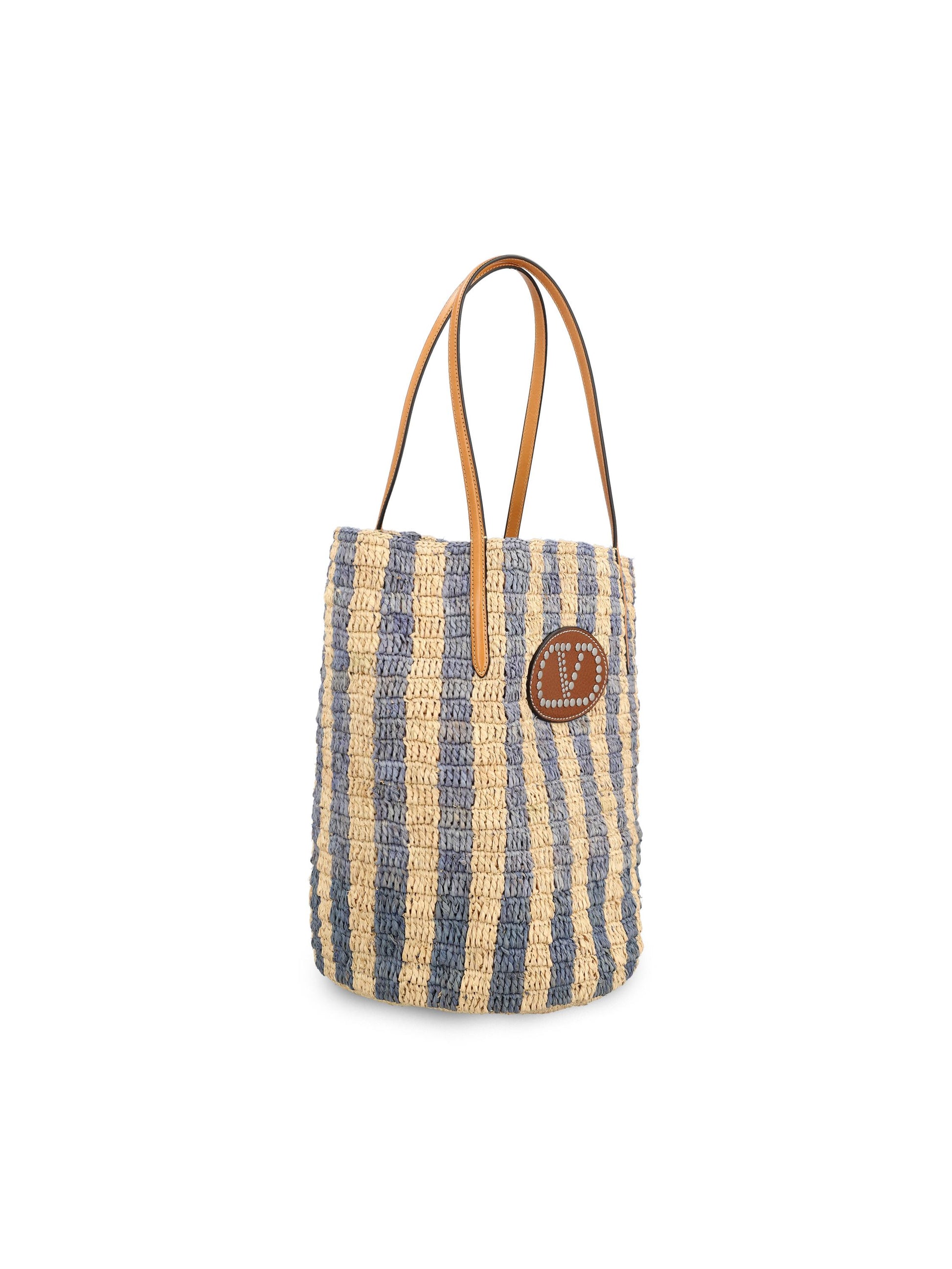 Borsa realizzata in rafia. 8W2B0R37UHK C8C VALENTINO GARAVANI 