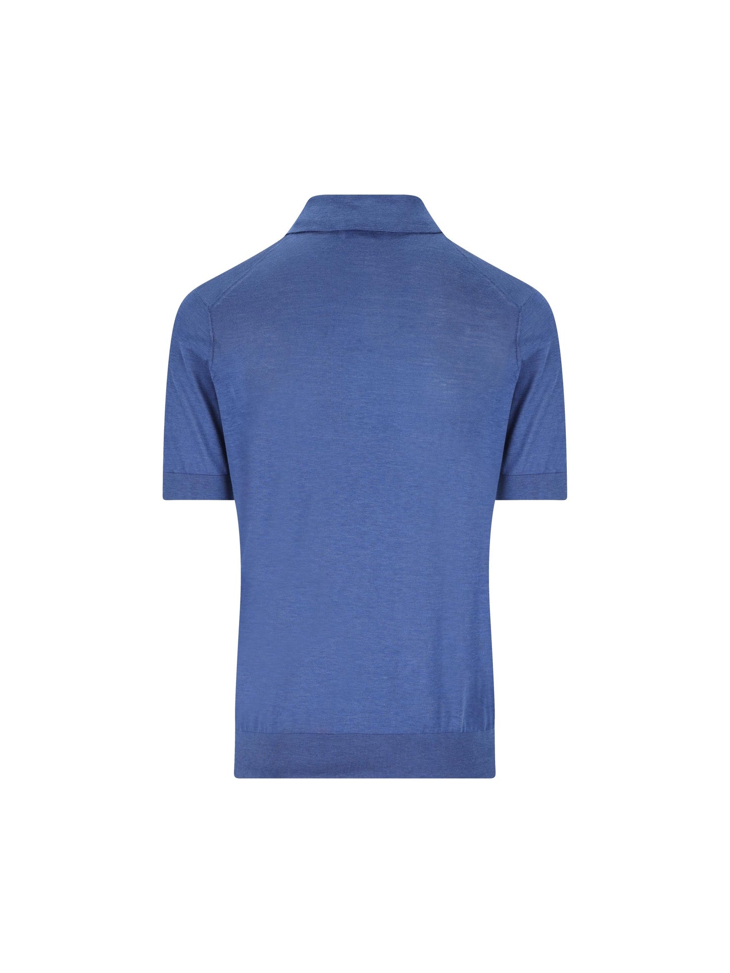 Polo realizzata in seta e cotone. MNB805405 C7863 BRUNELLO CUCINELLI 