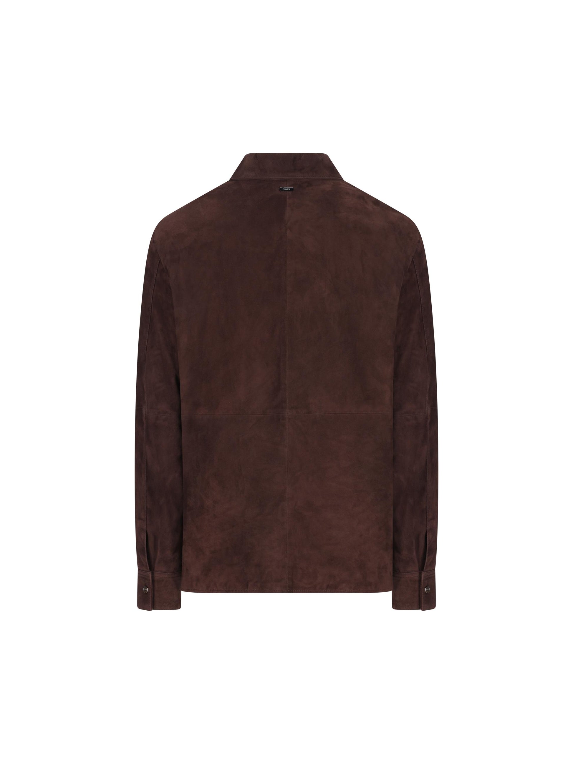Giacca realizzata in pelle scamosciata. PL000135U 181368800 HERNO 