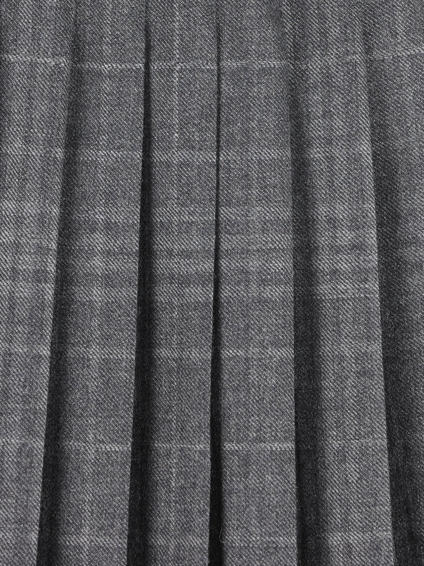 Minigonna Balenciaga a Pieghe in tartan grigio effetto ombreggiato 850673 TQT011240 BALENCIAGA 