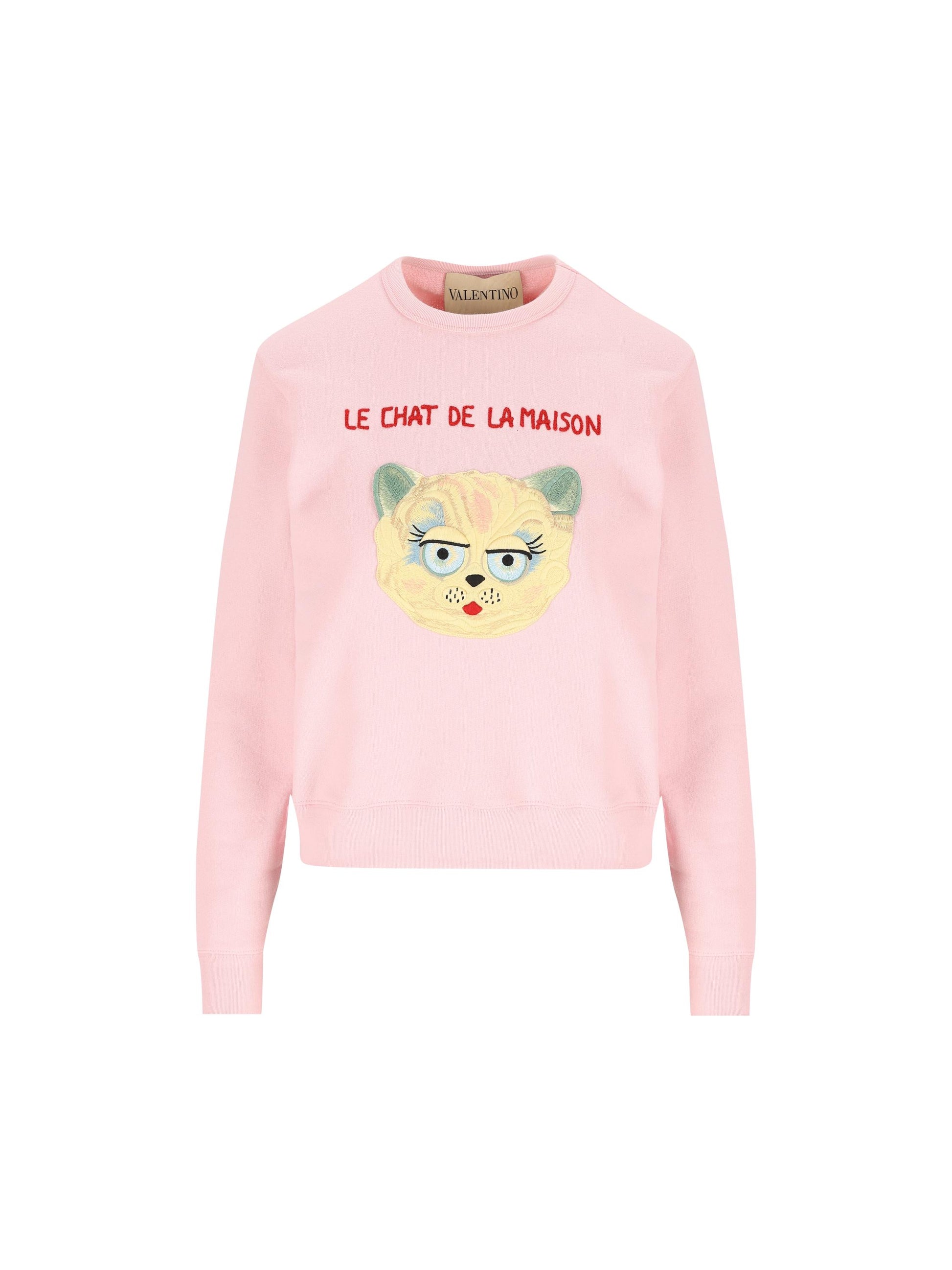 Felpa in cotone. 7B3MF25A9N8 16Q VALENTINO GARAVANI 