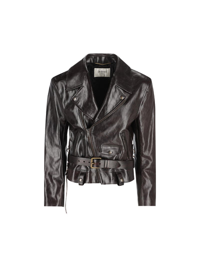 Giacca in pelle di vitello. 865713 YCVG22825 SAINT LAURENT 