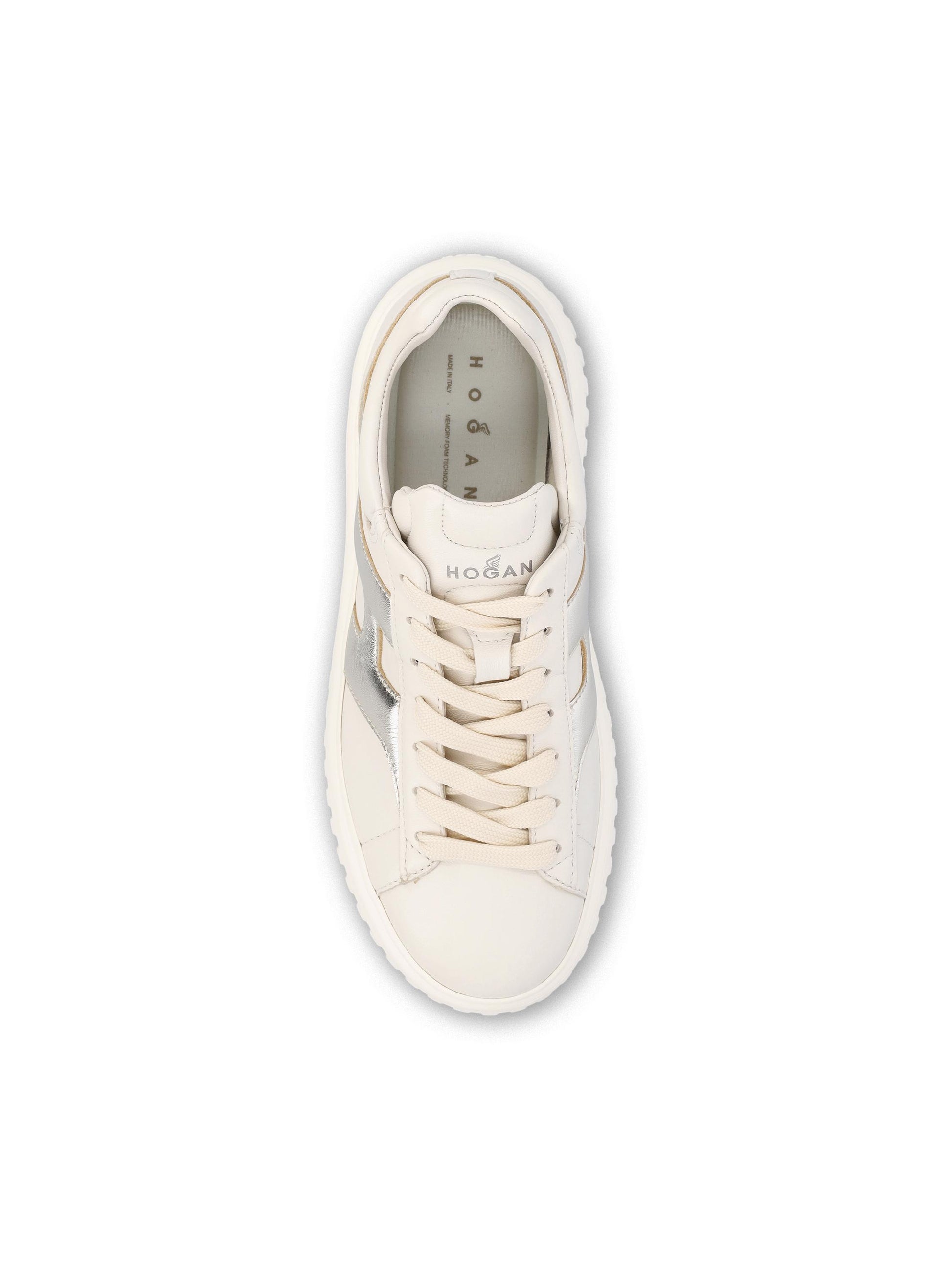 Sneakers Hogan H-Stripes in nappa. HXW6450FE91NCS 022E HOGAN 