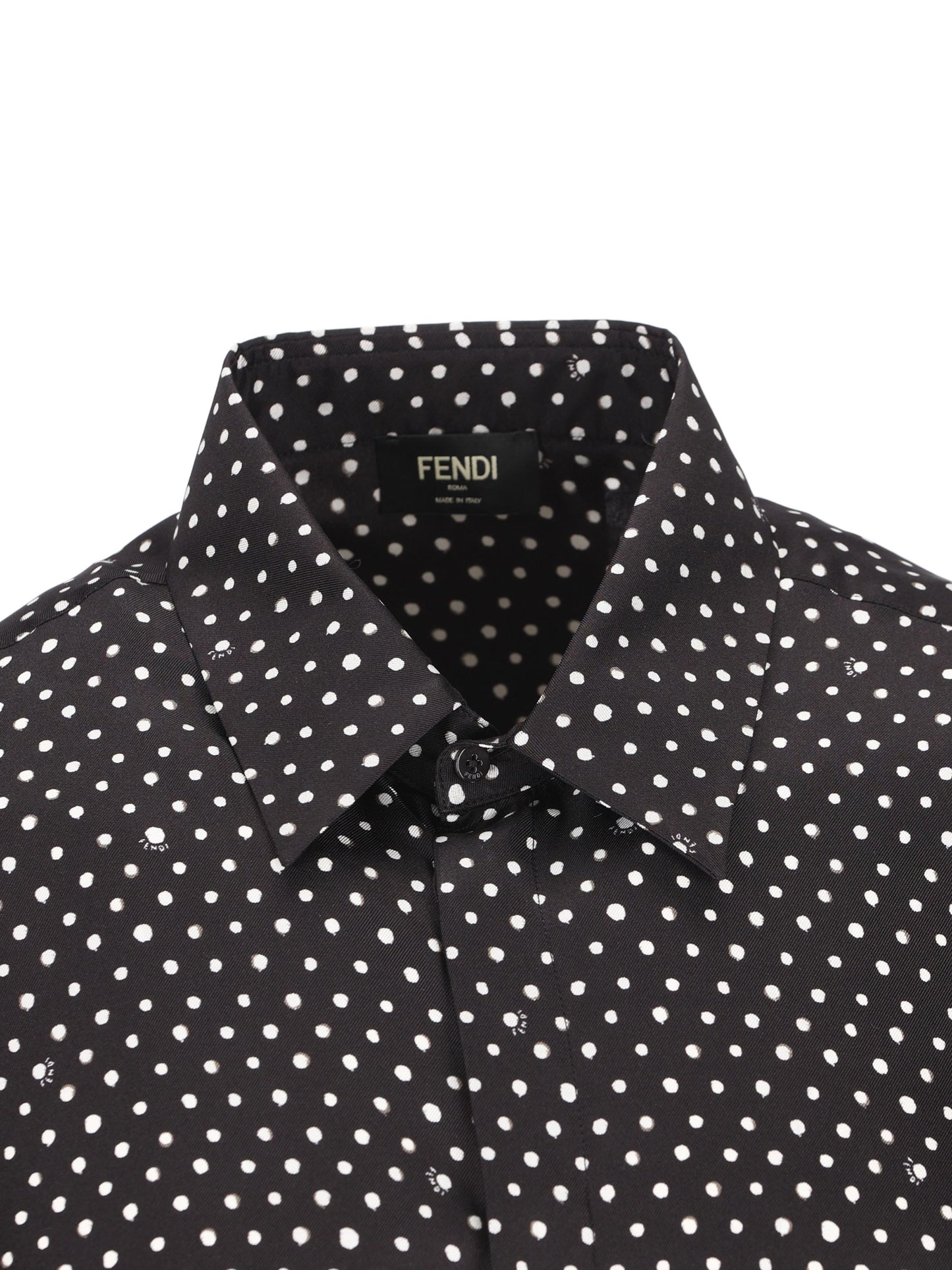 Camicia realizzata in seta. FS0585 AVZ6F0QA1 FENDI 