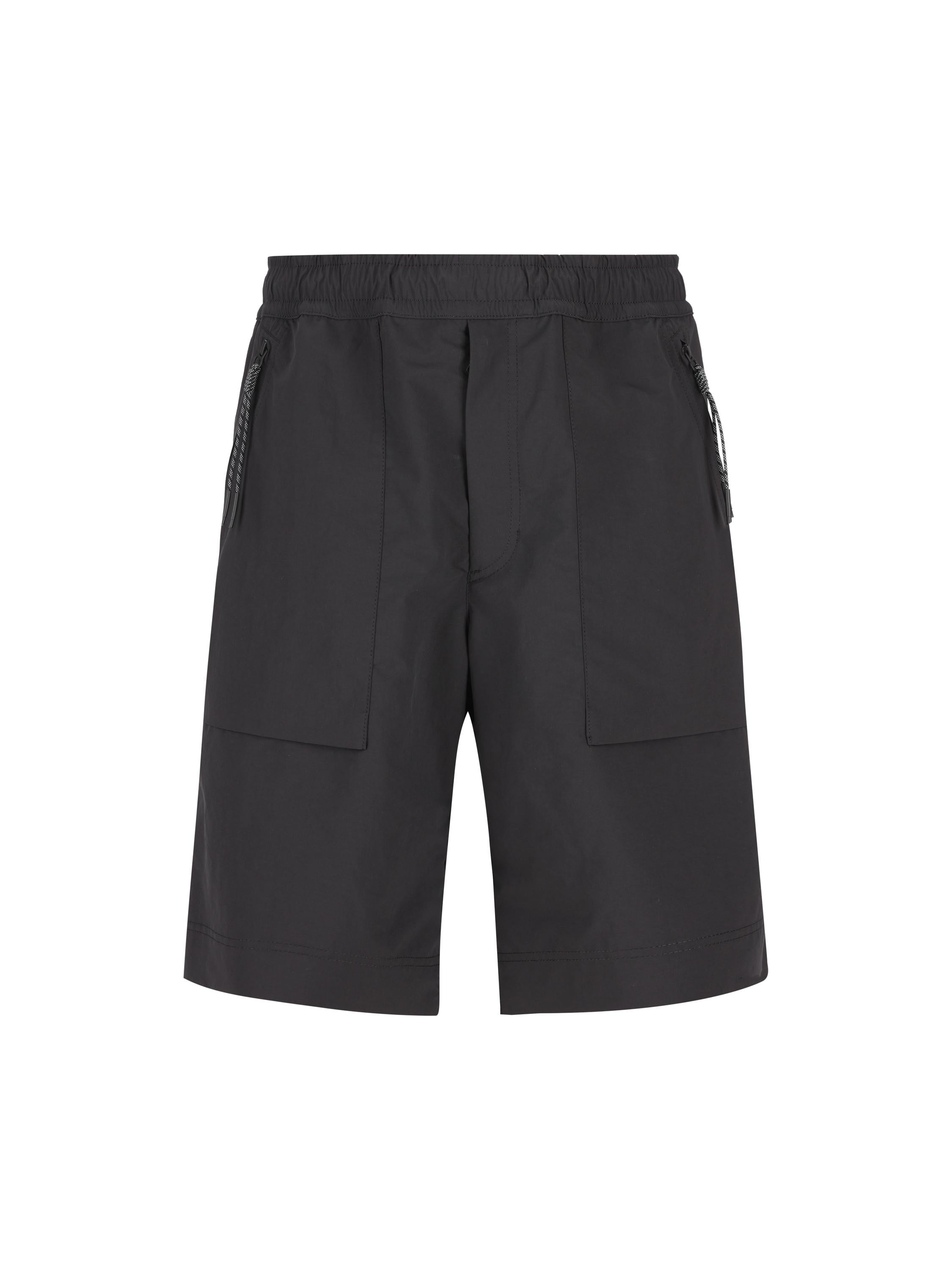 MONCLER GRENOBLE Technical Crinkled Shorts- Franzkraler.com