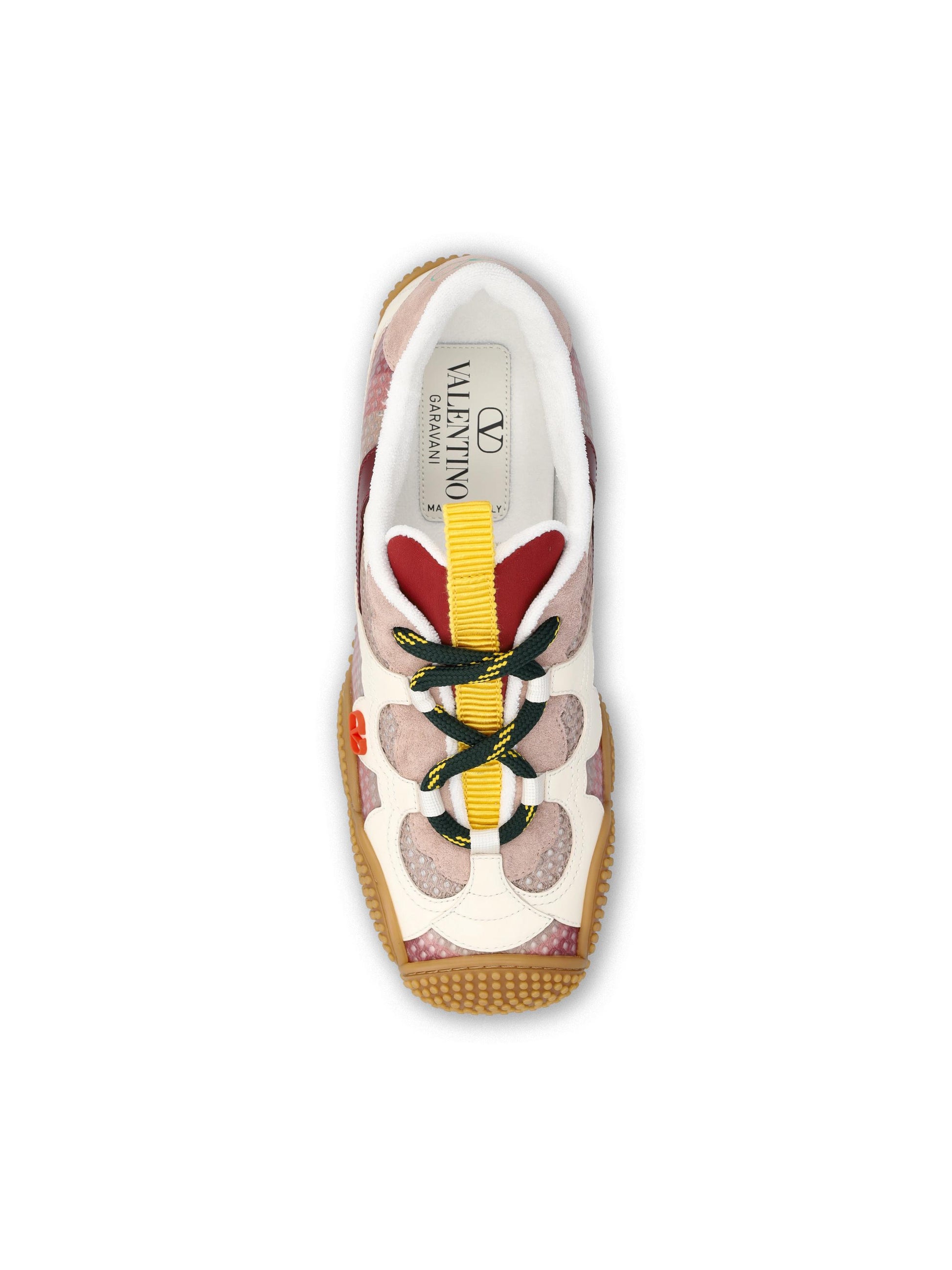 Sneakers realizzate in vitello gommato. 8W2S0NB8XTT 9NV VALENTINO GARAVANI 