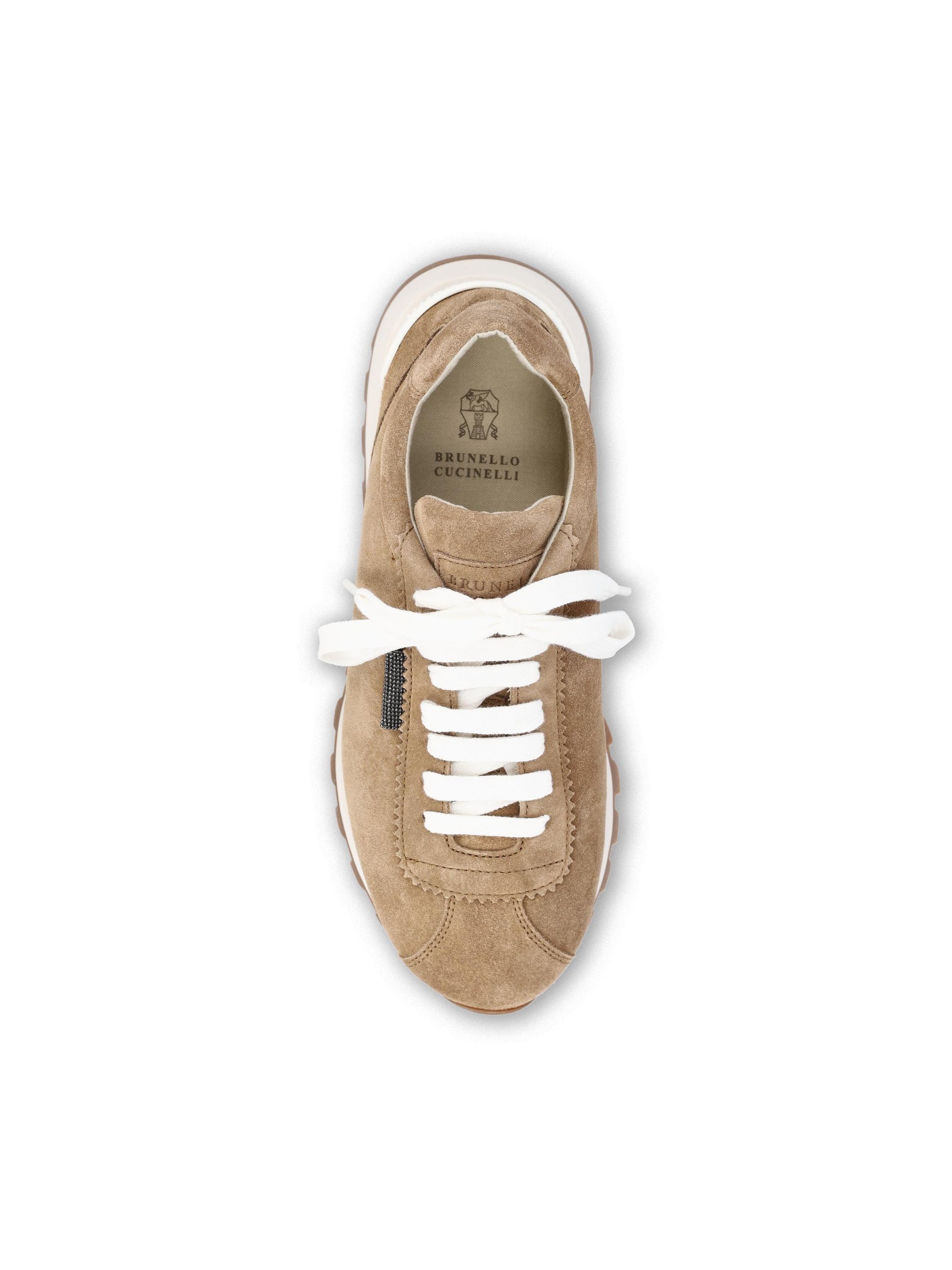 Sneakers realizzate in vera pelle. MZSFG2110 C2767 BRUNELLO CUCINELLI 