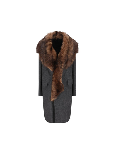 Cappotto realizzato in lana vergine. UC556M 15J0F0308 PRADA 
