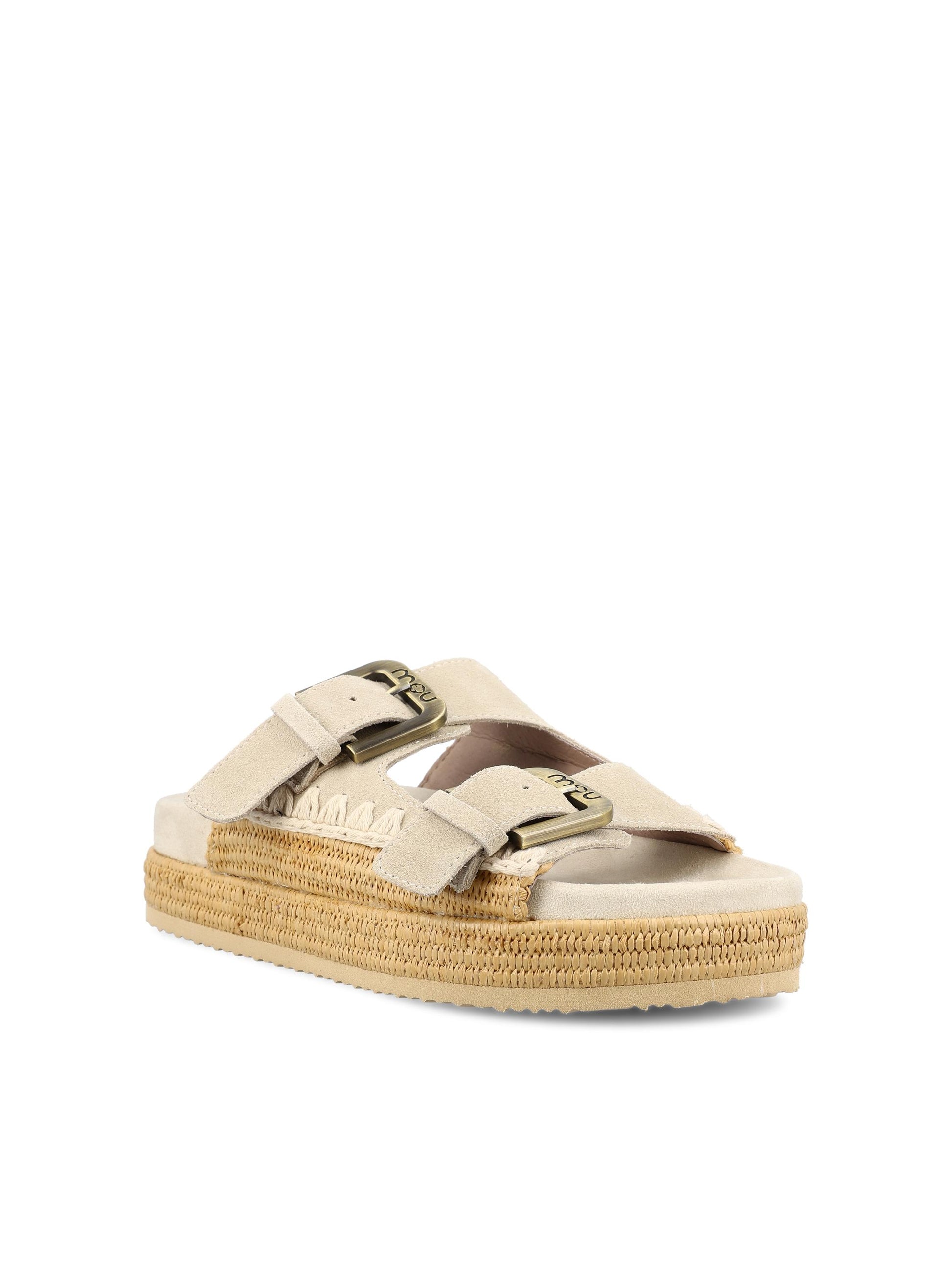 Sandali realizzati in pelle scamosciata. SW451014A CHLK MOU 