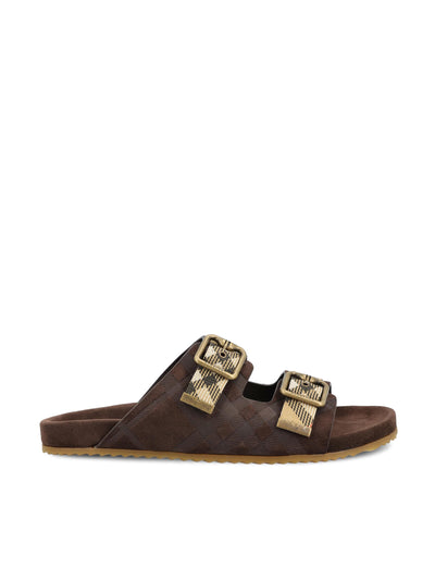Sandali realizzati in pelle di vitello scamosciata. 8118887 C1170 BURBERRY 