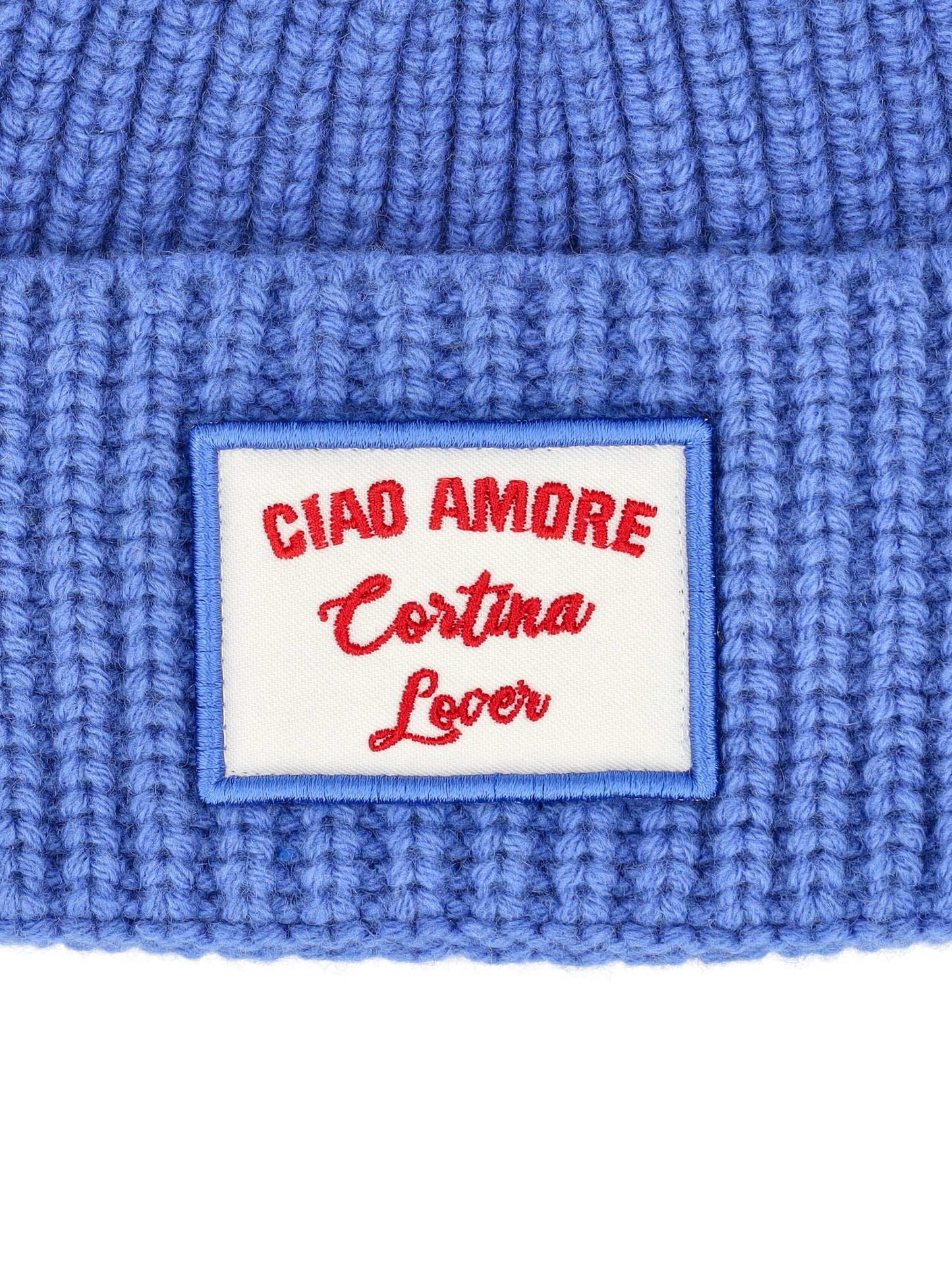 Cappello in lana e cashmere "Ciao Amore Cortina Lover" F25EM2831K 11 GIADA BENINCASA 