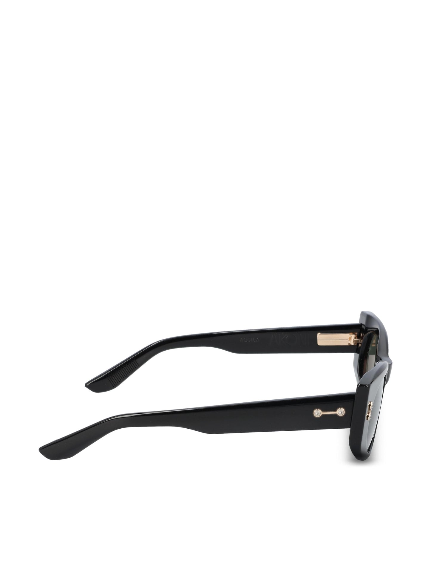 Occhiali da sole in acetato giapponese. AKS-103A-52 BLK AKONI 