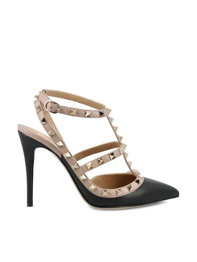 Décolleté Rockstud in vitello. 7W2S0393VOD N91 VALENTINO GARAVANI 